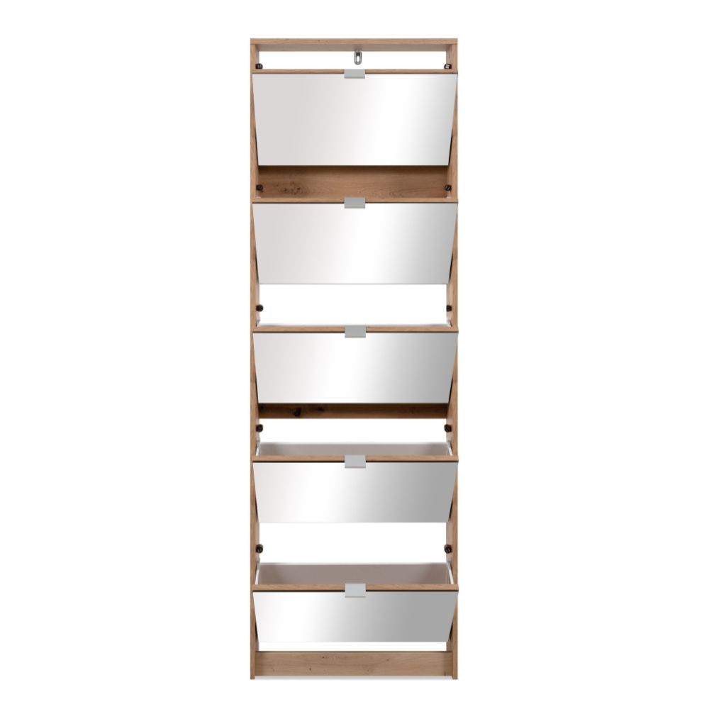 EGO ARREDO Scarpiera Koblenz 5 Ante Con Specchio