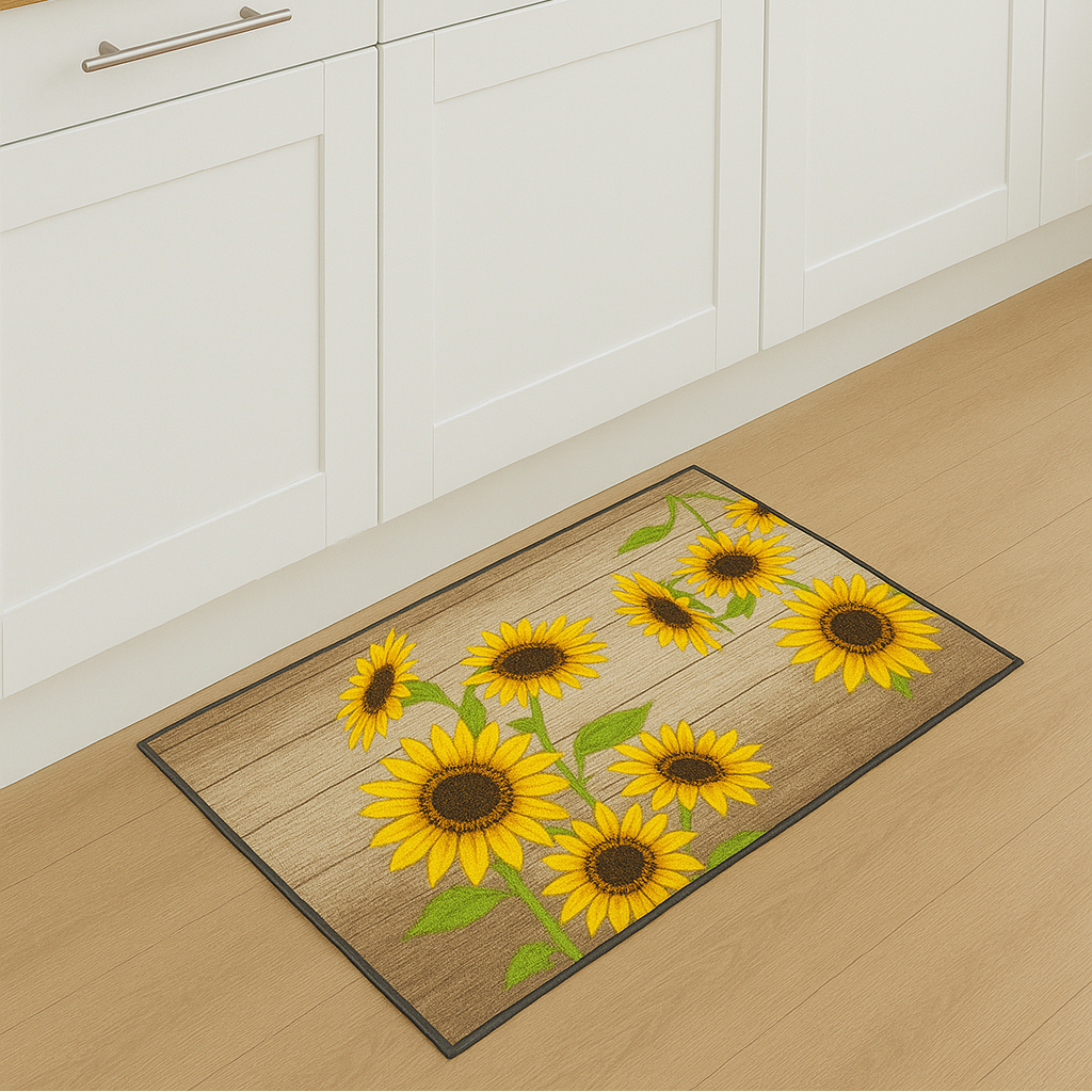 CASSESE HOME Passatoia/Tappeto Bordato in Poliestere con Retro Antiscivolo in PVC  Made in Italy