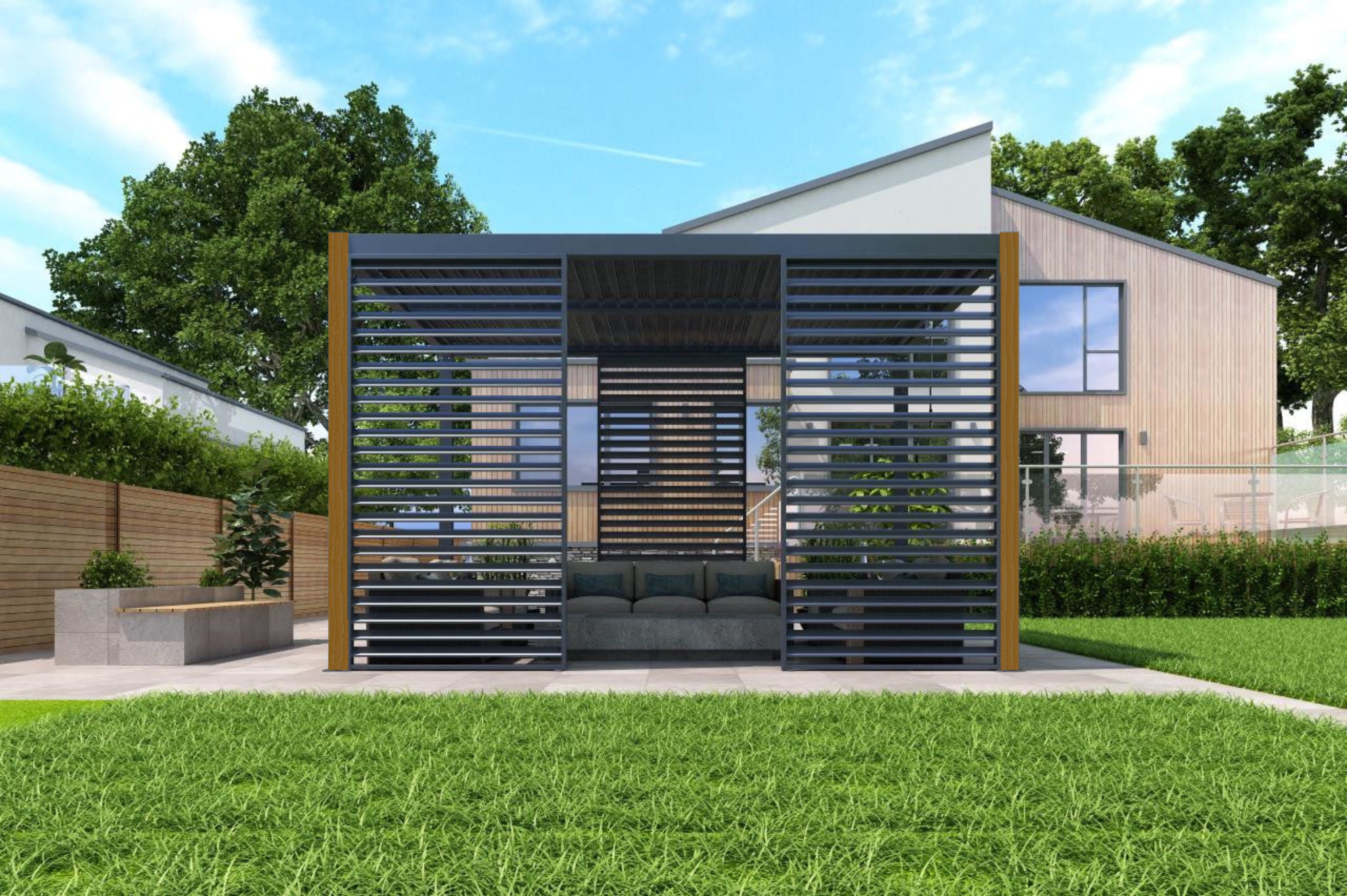 CLIMA NATURA Pannello Blind Per Pergole Bioclimatiche