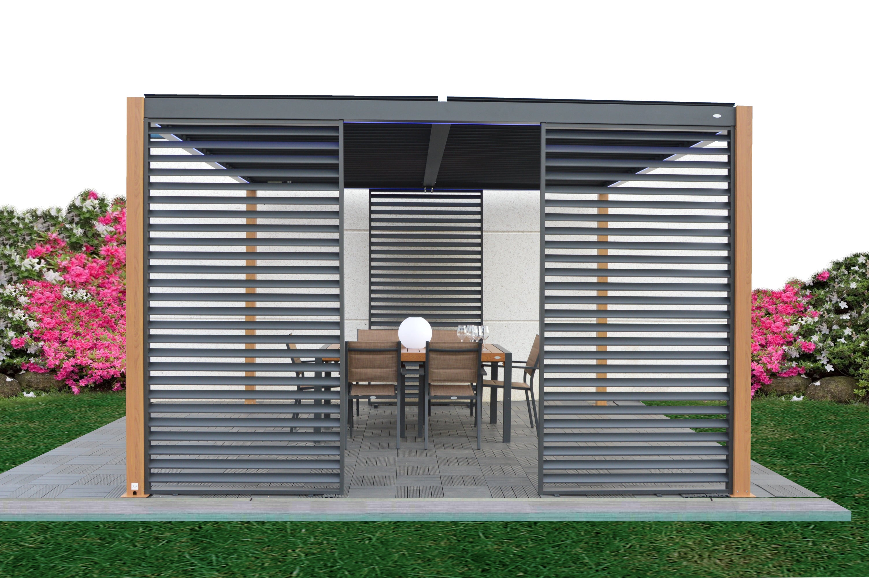 CLIMA NATURA Pannello Blind Per Pergole Bioclimatiche