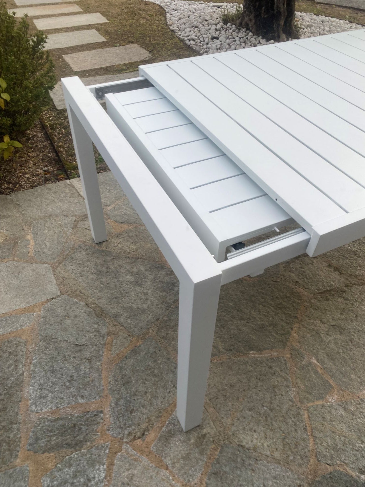 CLIMA NATURA Tavolo Estensibile da Esterno Zaira in Alluminio