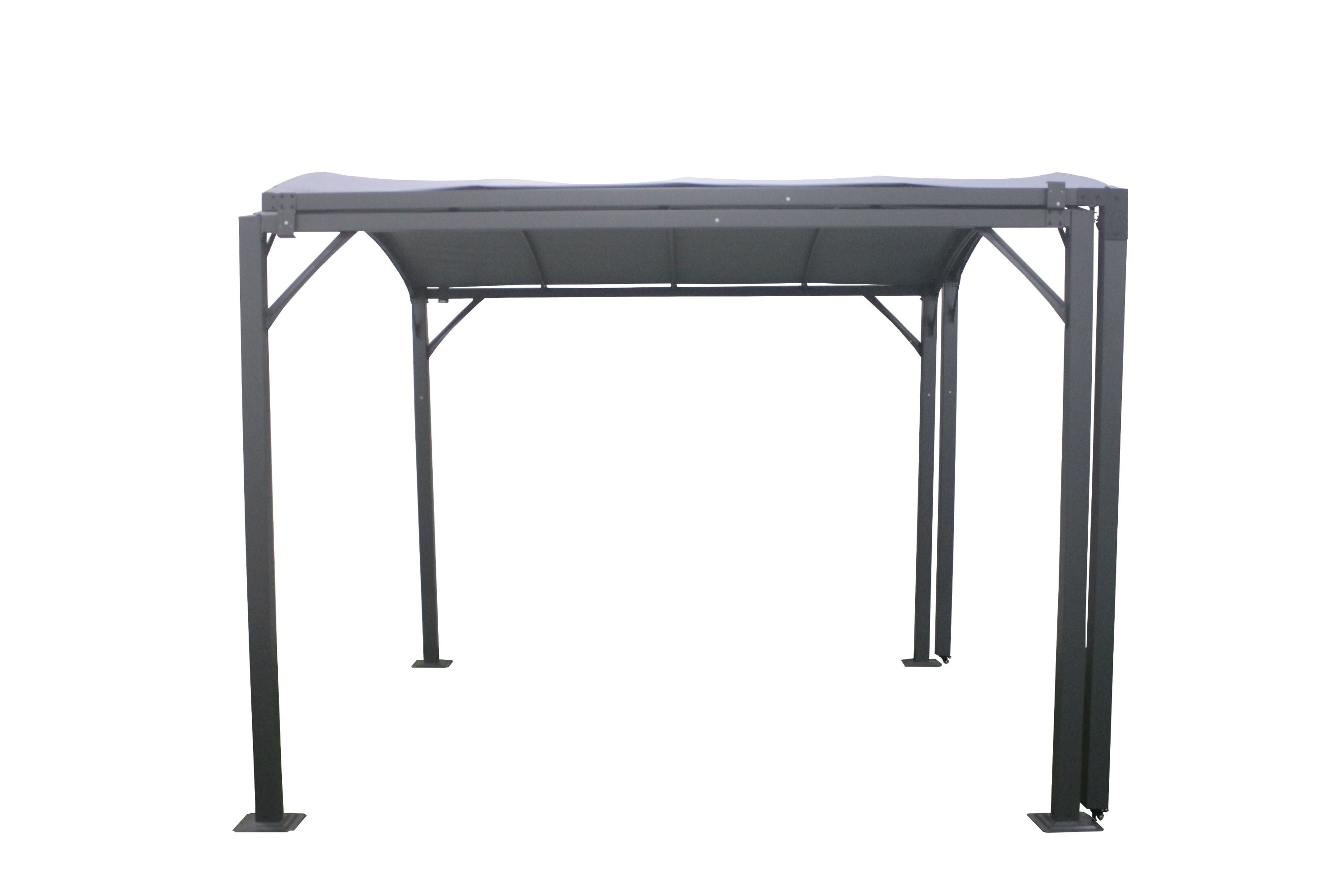 Carport Deluxe Clima Natura configurazione compatta 3x3 metri