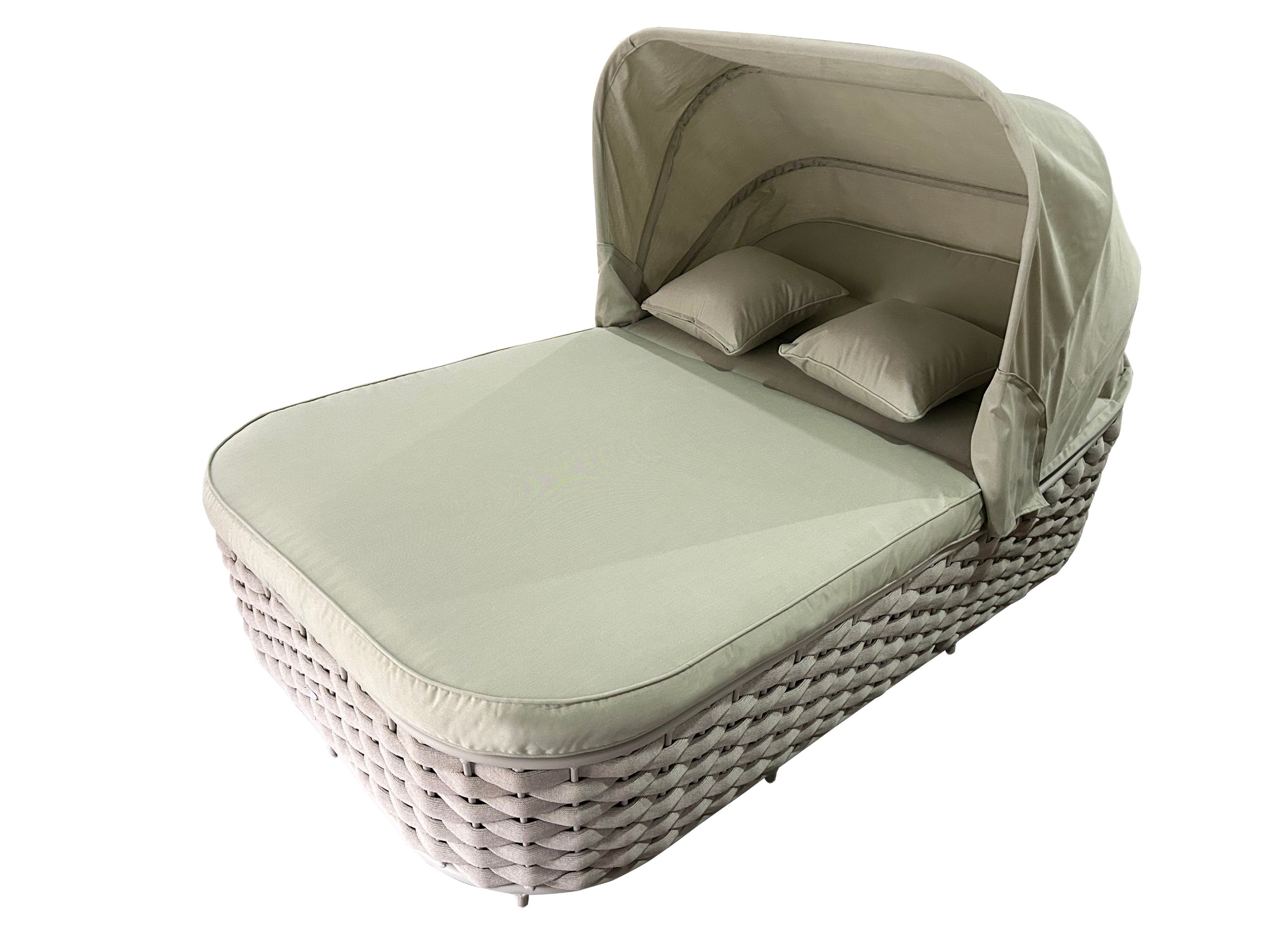 CLIMA NATURA Sunlounge Doppio Alethea con Parasole