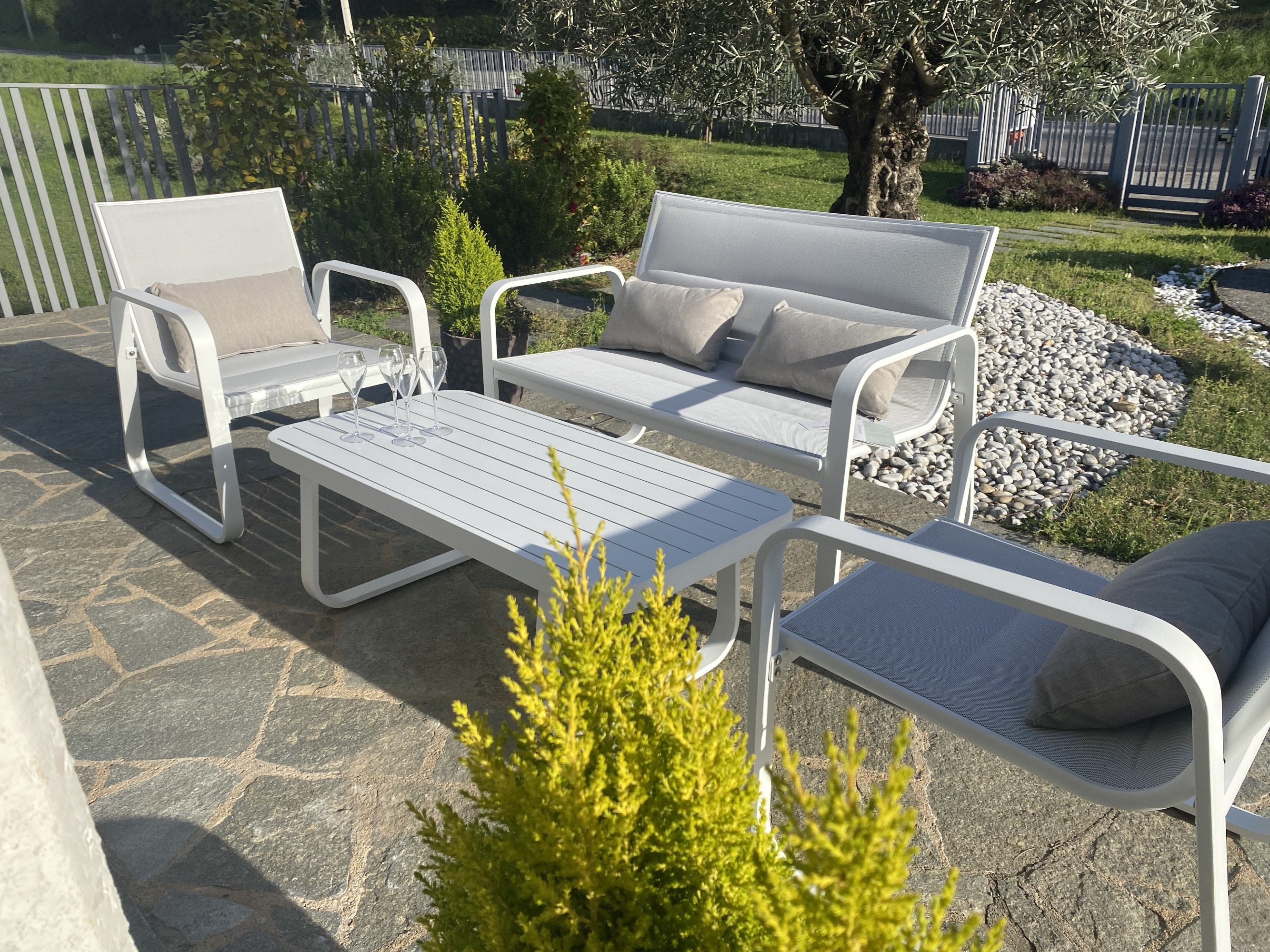 CLIMA NATURA Salotto da esterno August