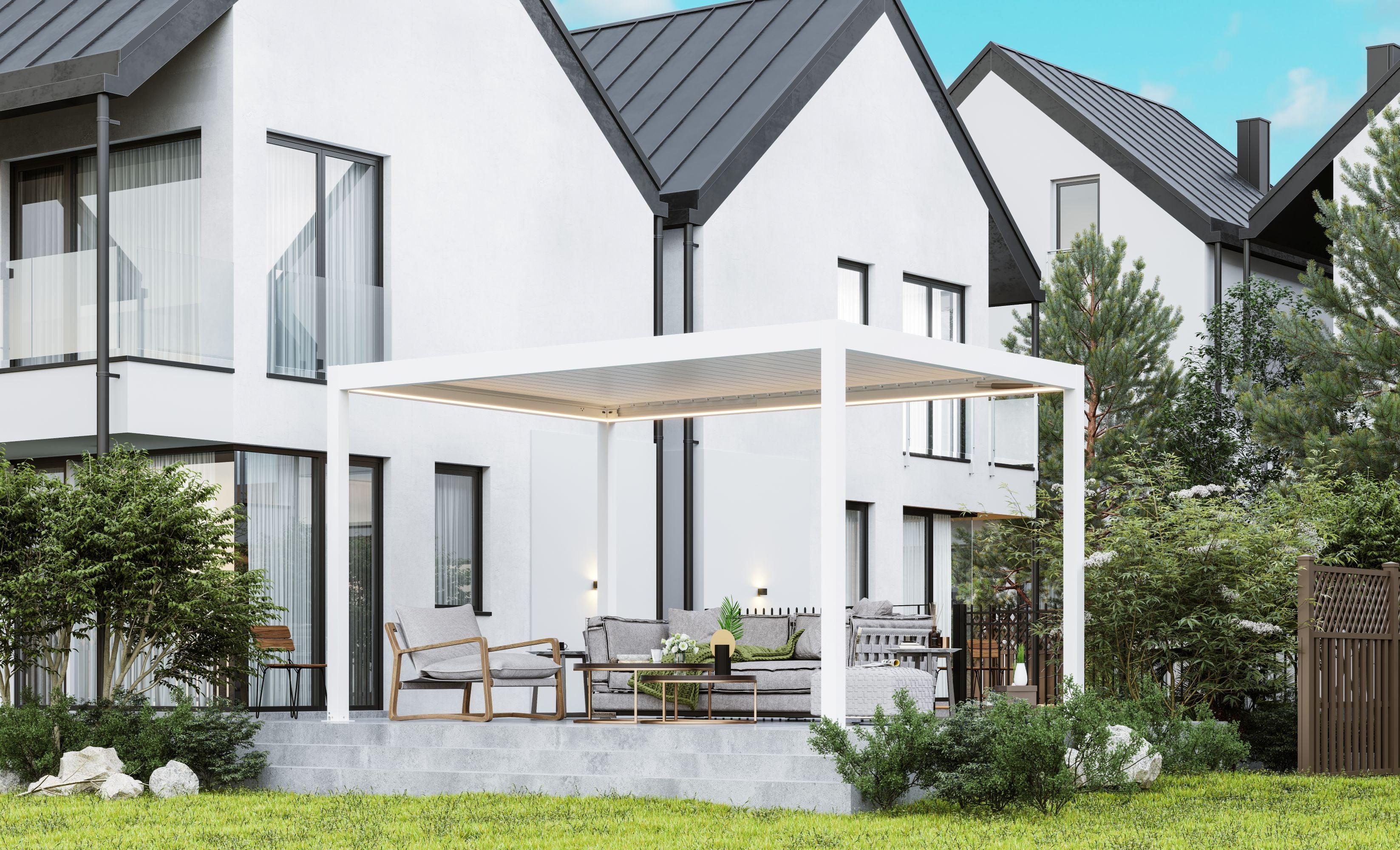 CLIMA NATURA Pergola Bioclimatica Oxalis 4,00x3,00x2,50 mt