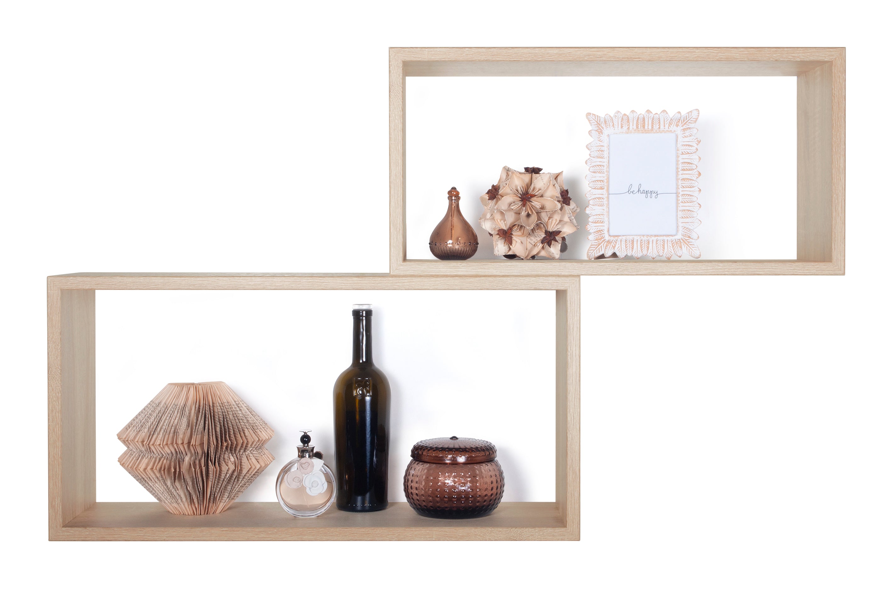 MODULARREDO Mensola da muro Bislungo