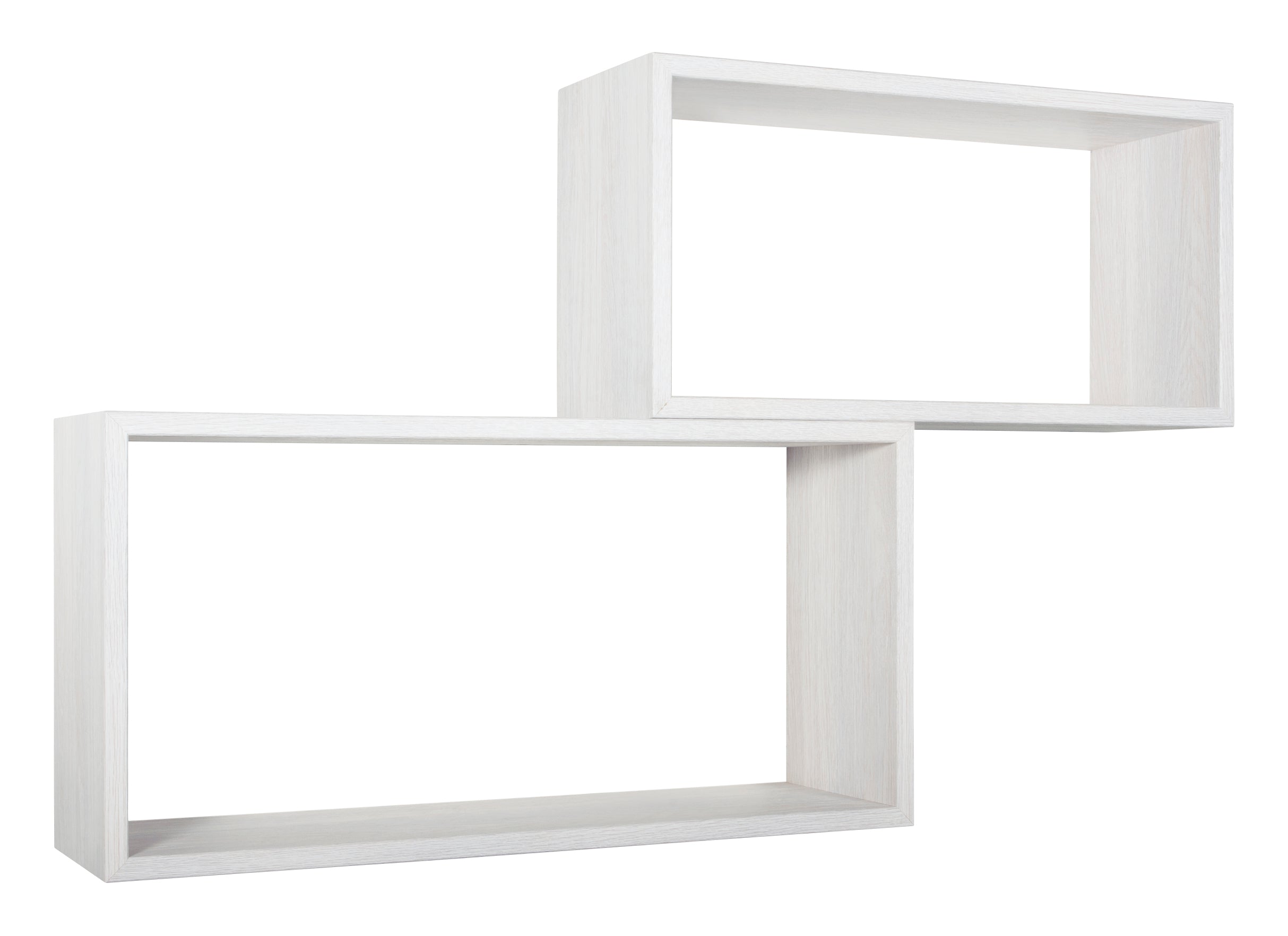 MODULARREDO Set 2 Mensole Bislungo Rettangolari 70cm+60cm
