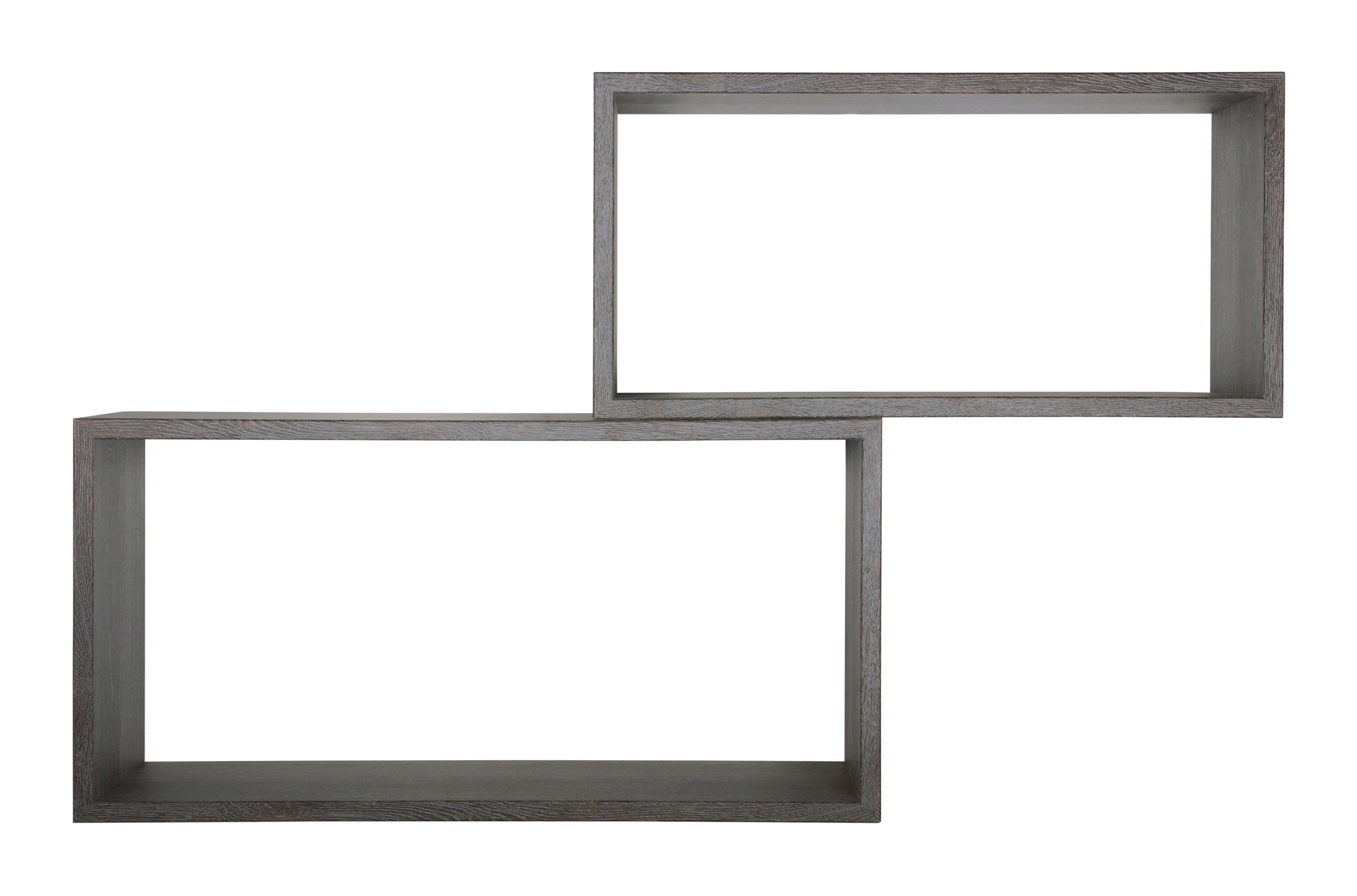 MODULARREDO Set 2 Mensole Bislungo Rettangolari 70cm+60cm