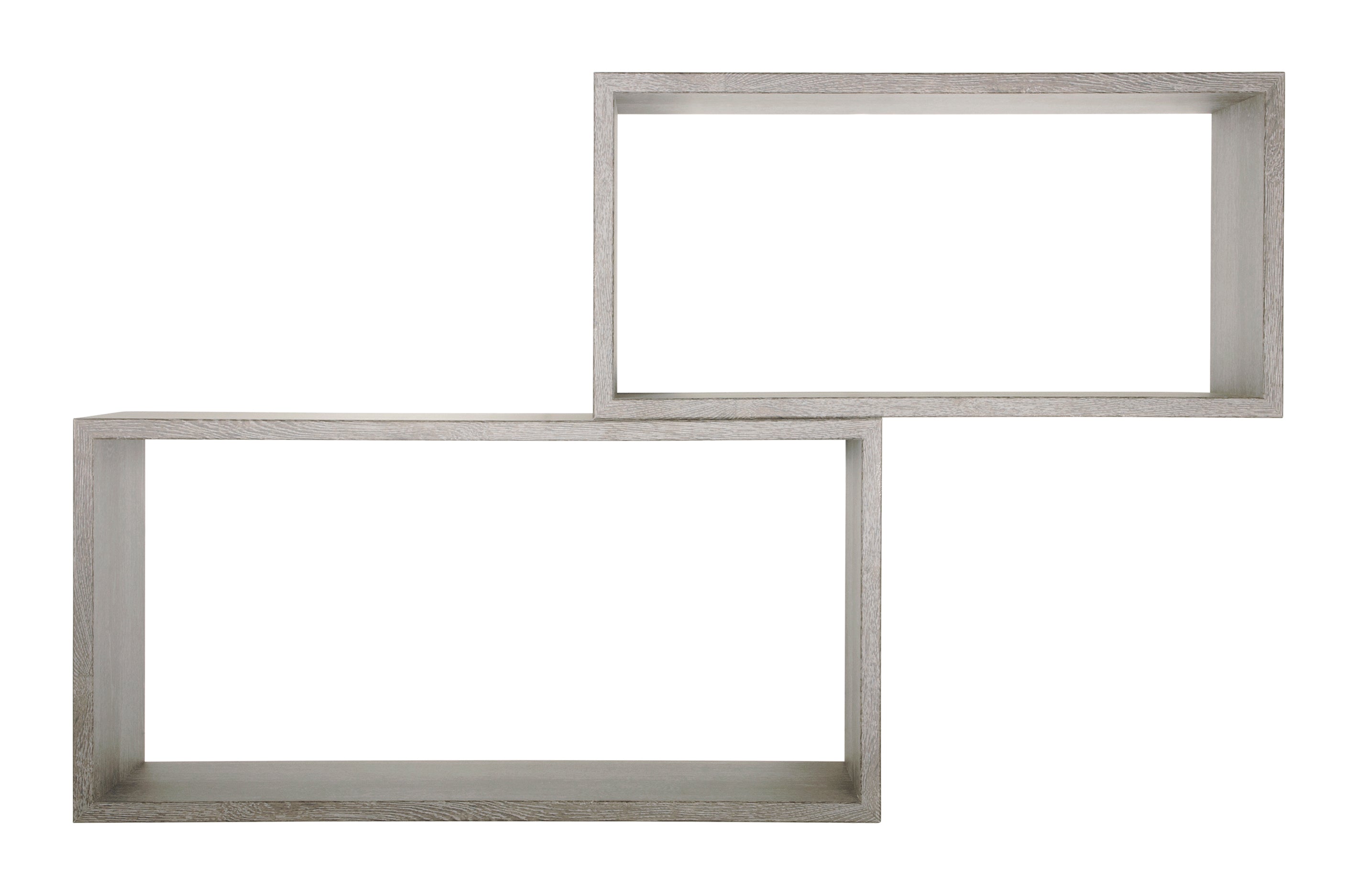 MODULARREDO Set 2 Mensole Bislungo Rettangolari 70cm+60cm