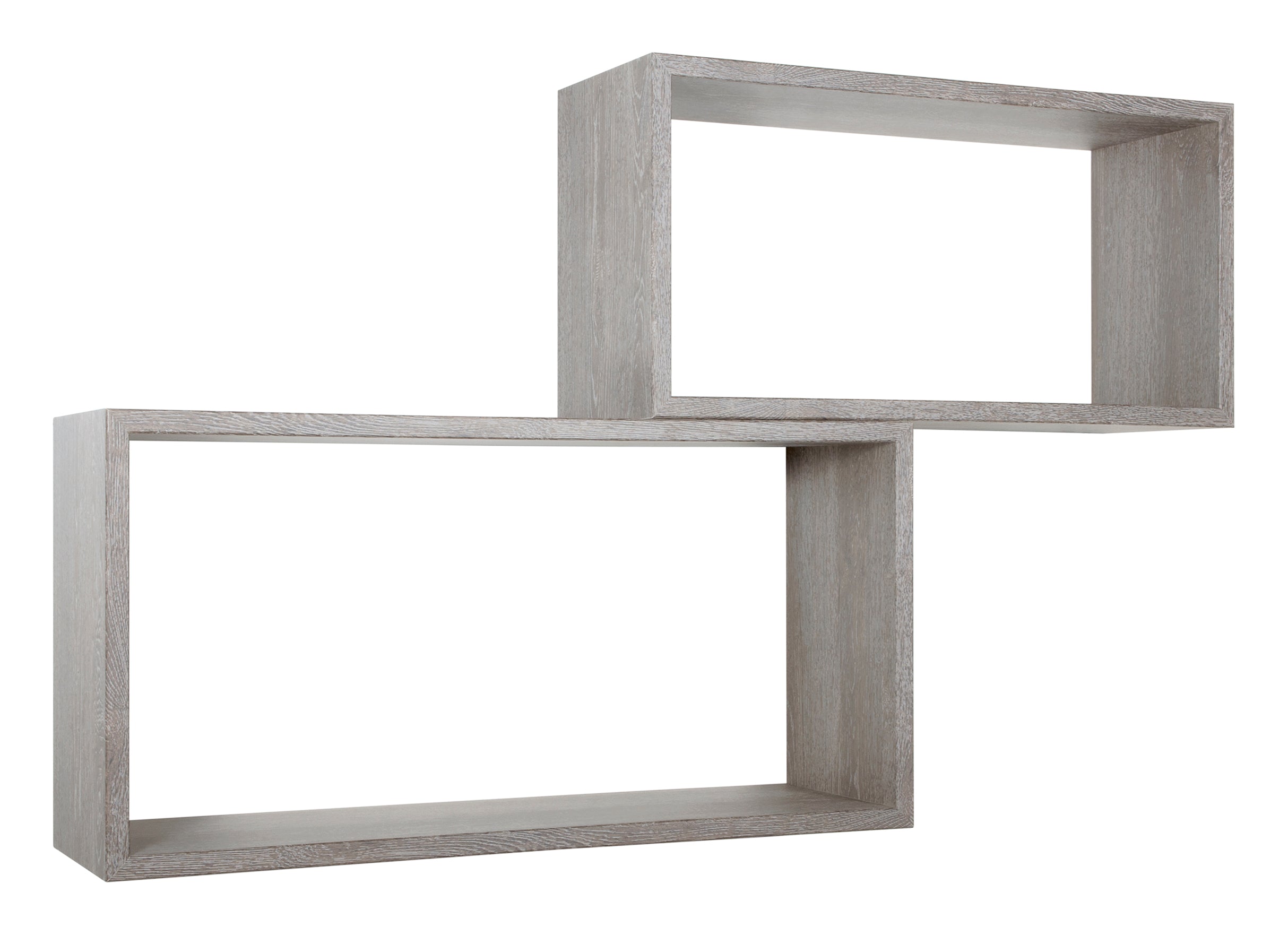 MODULARREDO Set 2 Mensole Bislungo Rettangolari 70cm+60cm