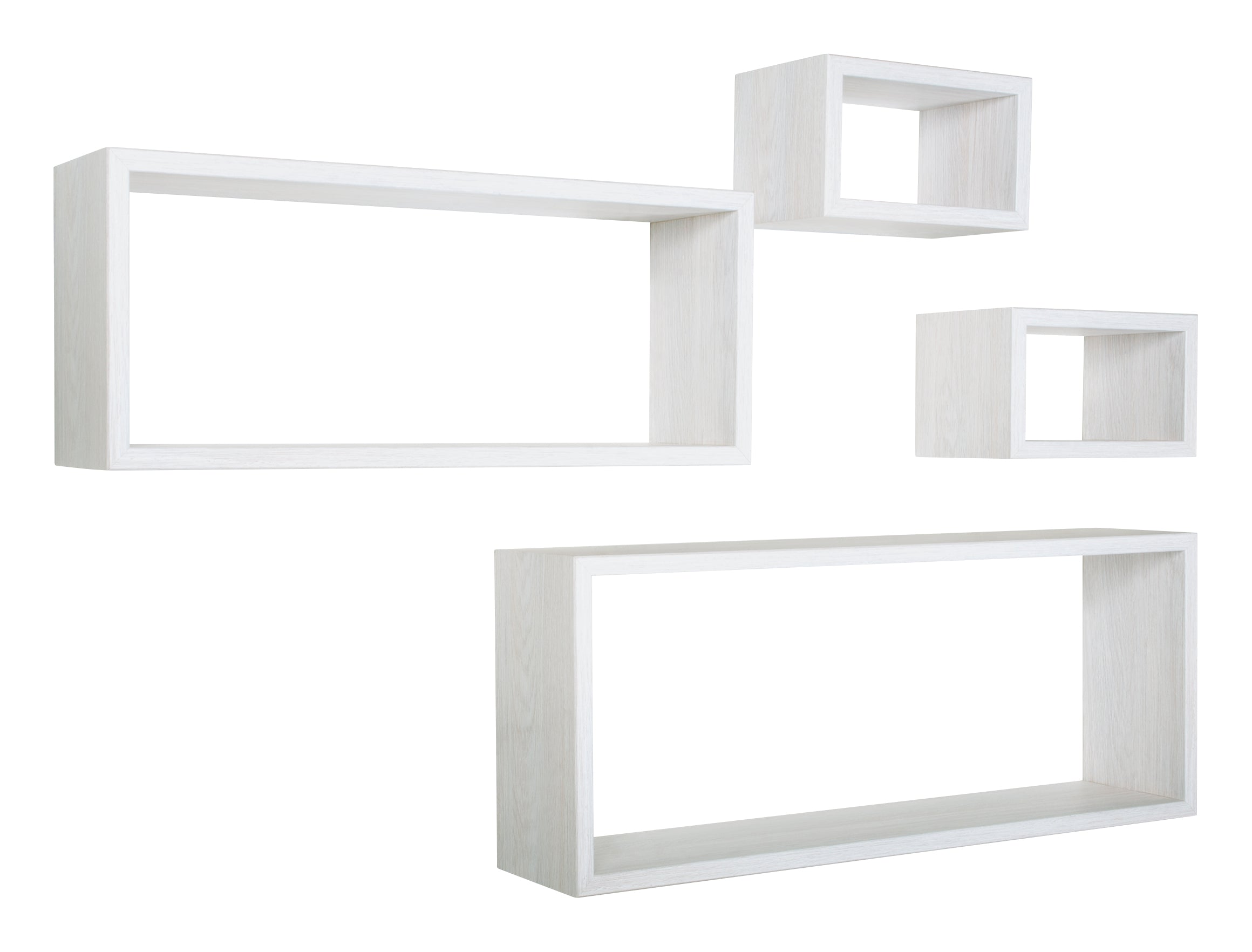 MODULARREDO Set 4 Mensole da Muro Merlino