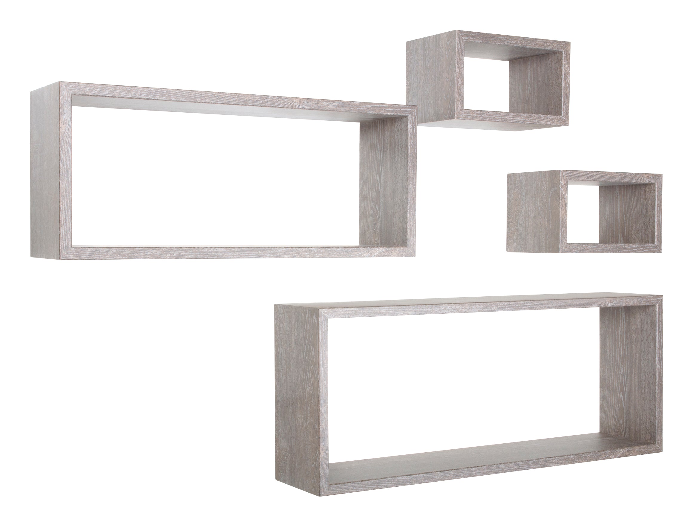 MODULARREDO Set 4 Mensole da Muro Merlino