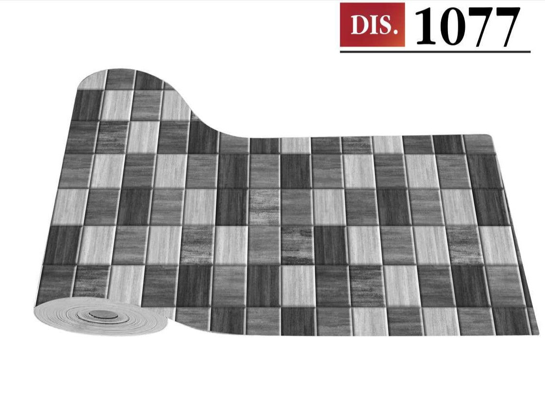 CASSESE HOME Passatoia/Tappeto Bordato in Poliestere con Retro Antiscivolo in PVC  Made in Italy