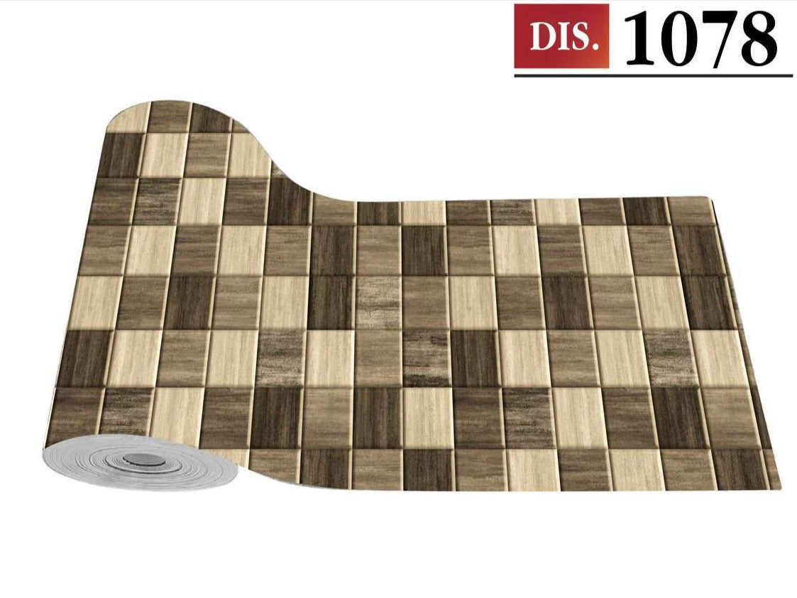 CASSESE HOME Passatoia/Tappeto Bordato in Poliestere con Retro Antiscivolo in PVC  Made in Italy