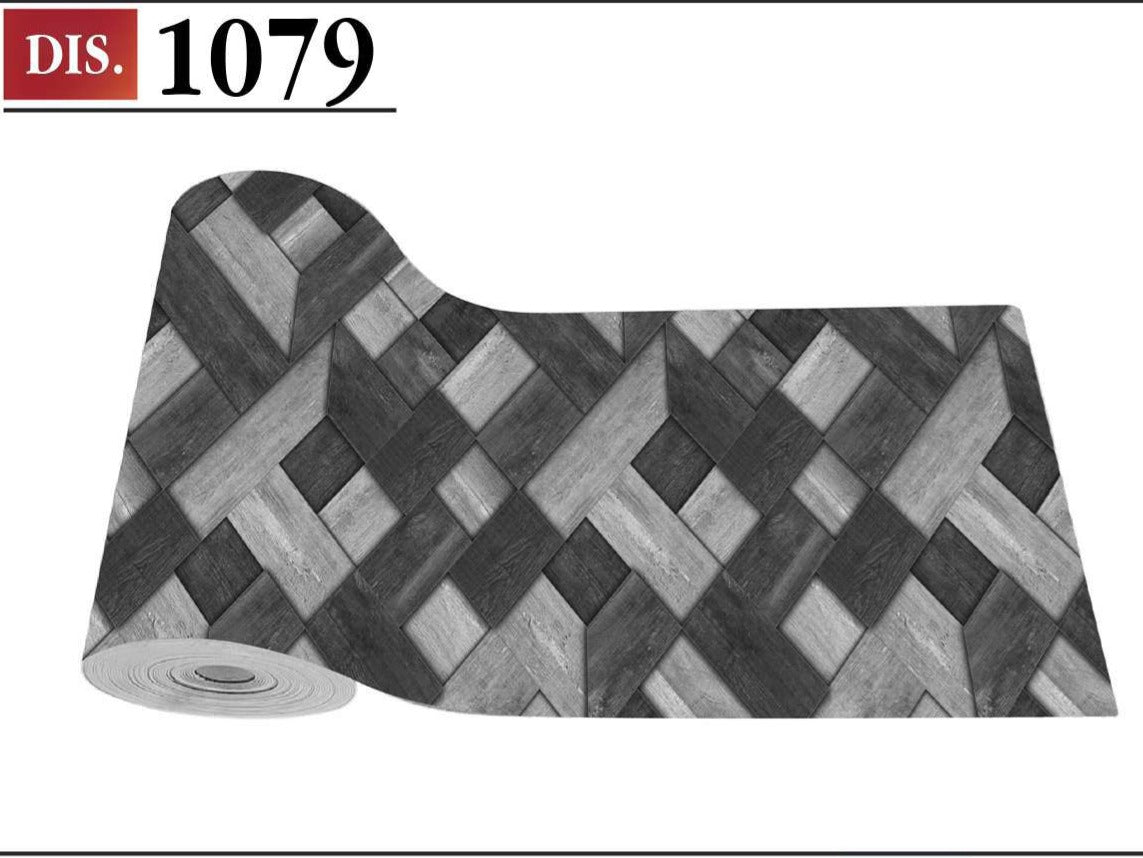 CASSESE HOME Passatoia/Tappeto Bordato in Poliestere con Retro Antiscivolo in PVC  Made in Italy
