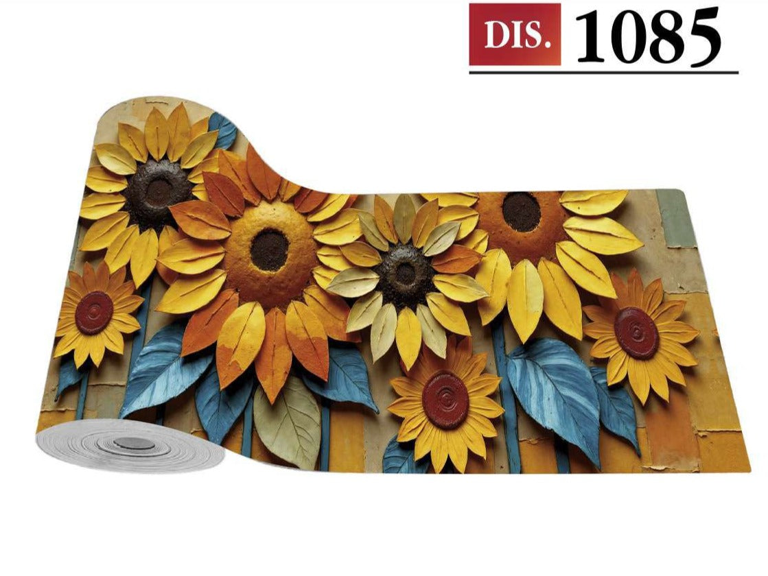 CASSESE HOME Passatoia/Tappeto Bordato in Poliestere con Retro Antiscivolo in PVC  Made in Italy