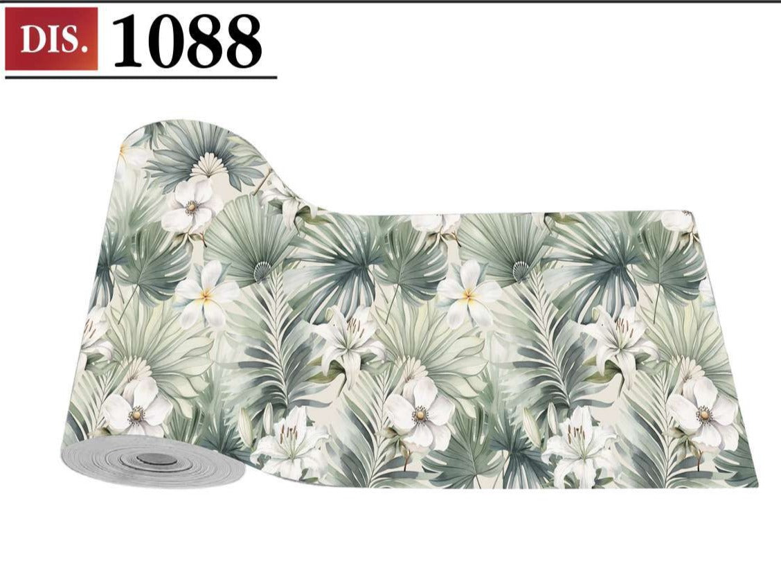 CASSESE HOME Passatoia/Tappeto Bordato in Poliestere con Retro Antiscivolo in PVC  Made in Italy