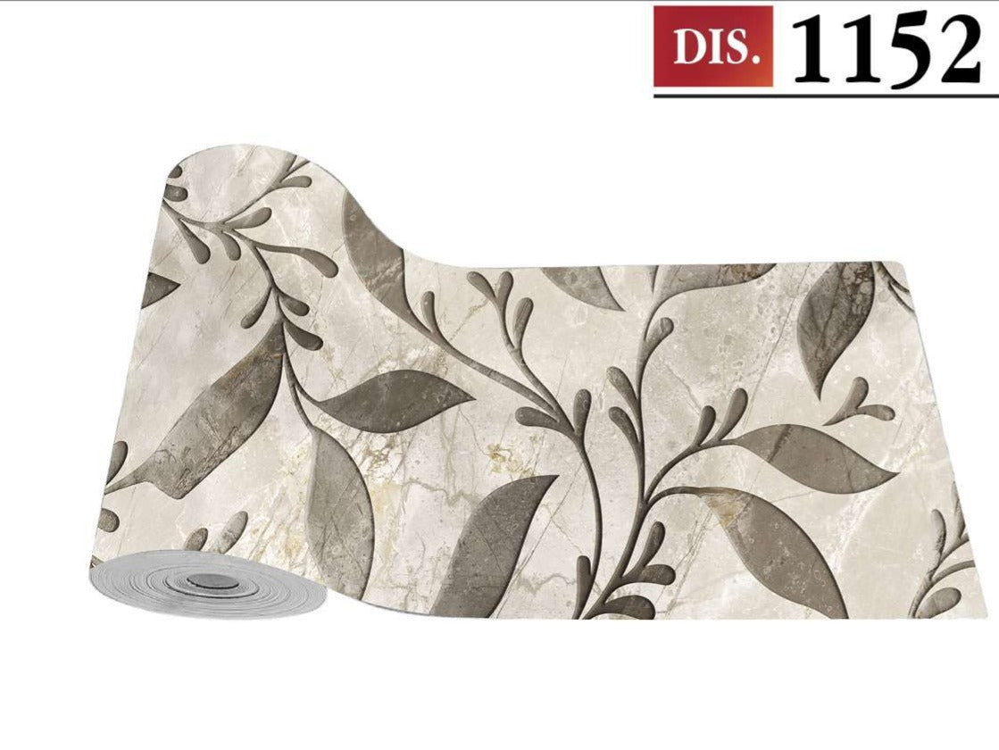 CASSESE HOME Passatoia/Tappeto Bordato in Poliestere con Retro Antiscivolo in PVC  Made in Italy