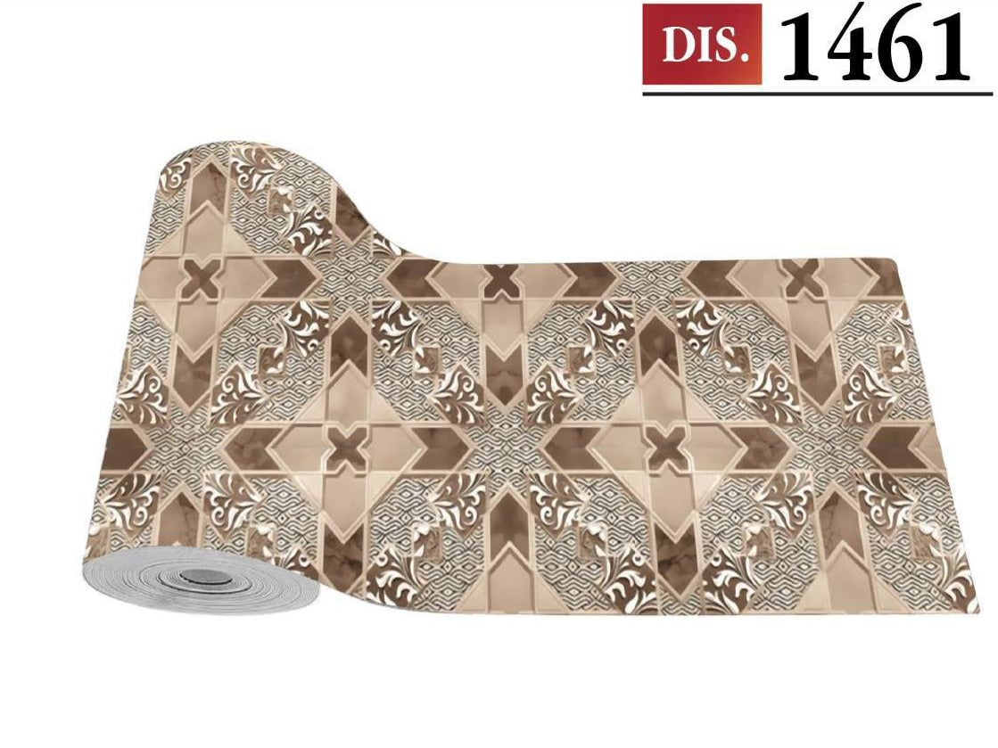 CASSESE HOME Passatoia/Tappeto Bordato in Poliestere con Retro Antiscivolo in PVC  Made in Italy