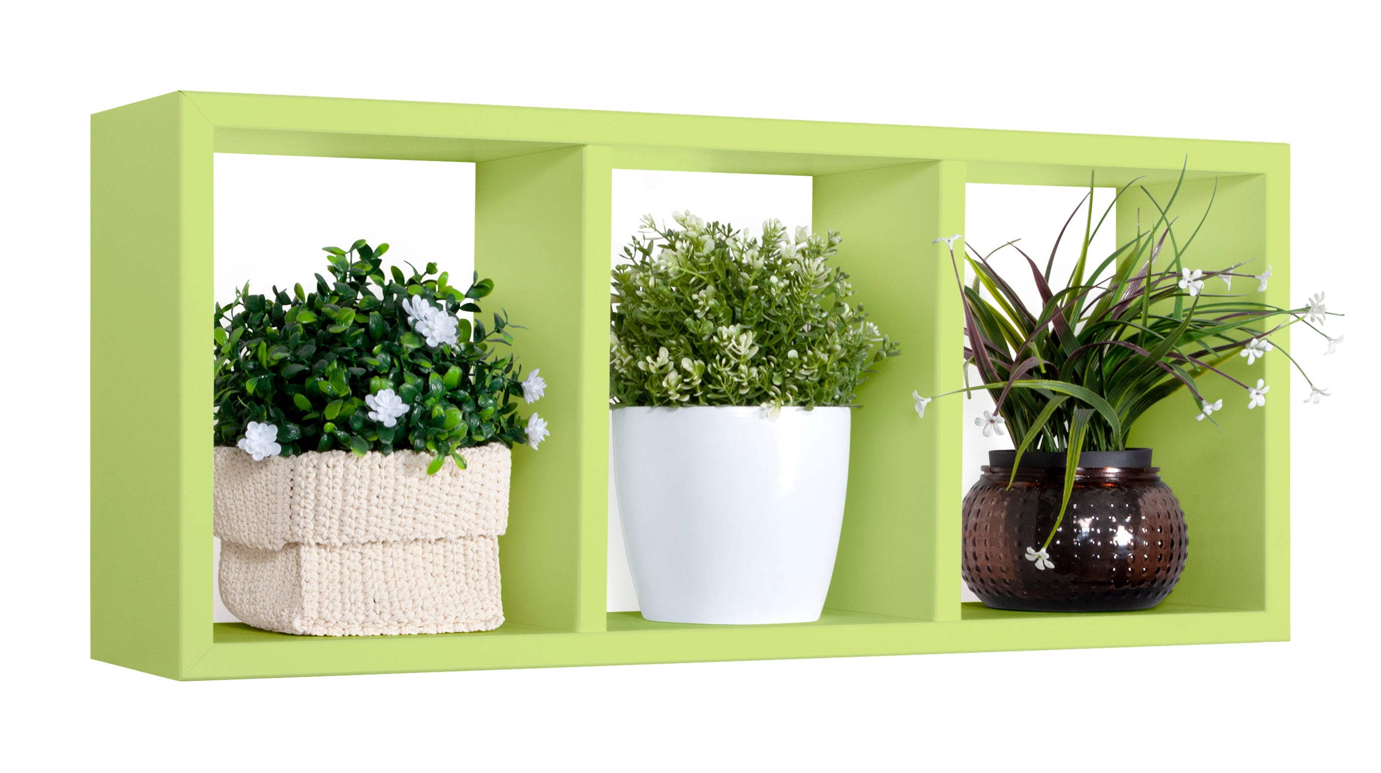 MODULARREDO Mensola a Cubo Rettangolare Tristano 70x30 p15.5 cm