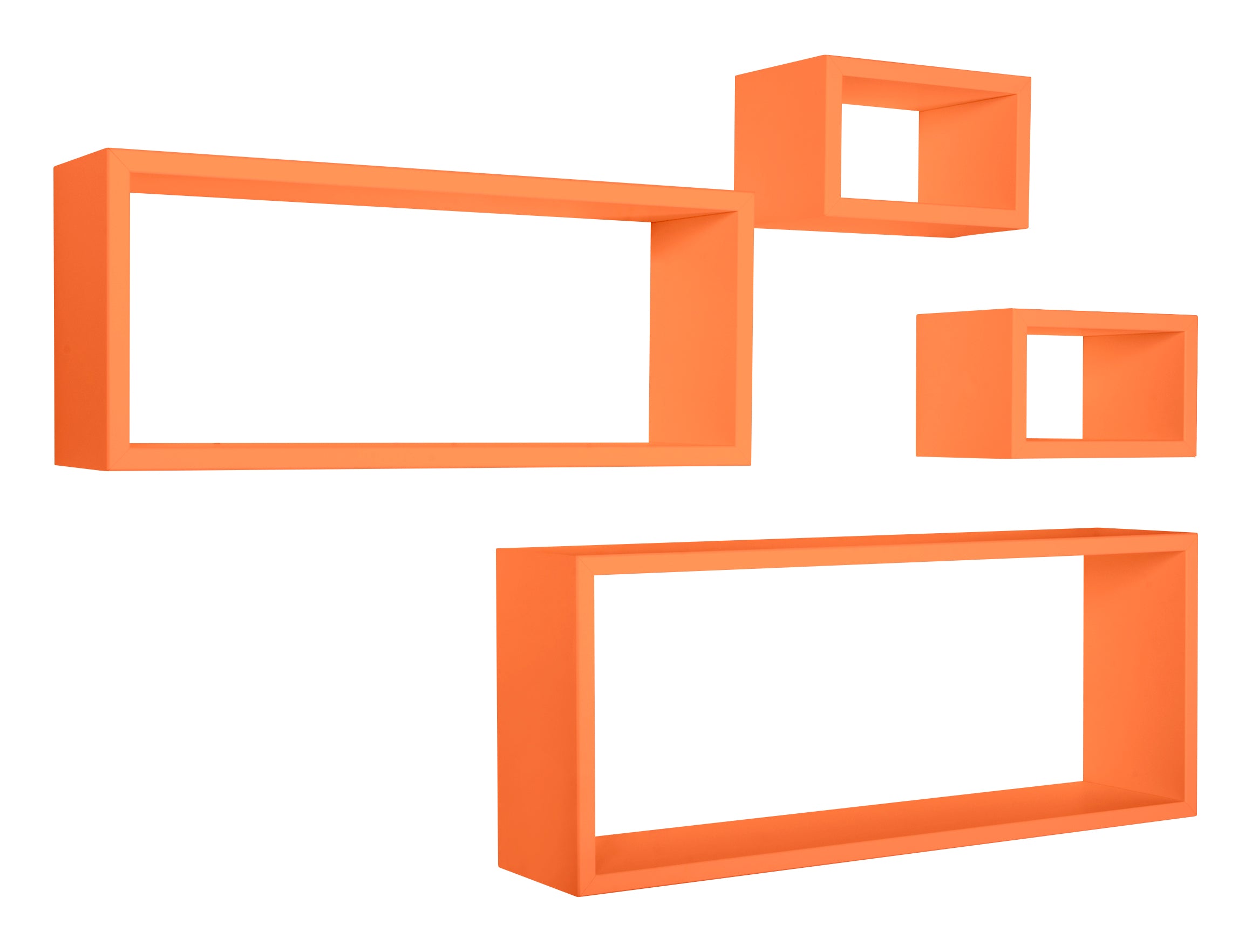 MODULARREDO Set 4 Mensole da Muro Merlino
