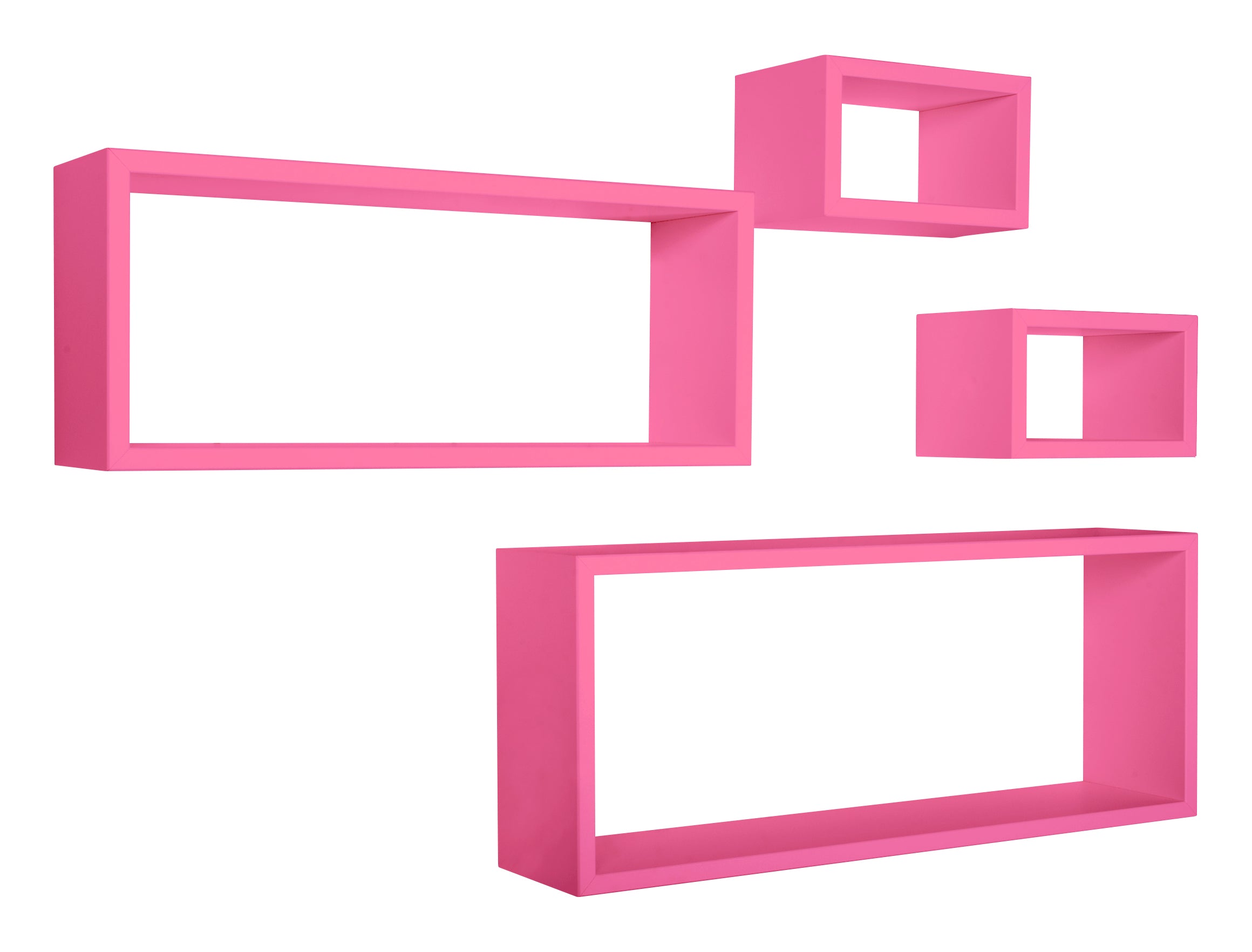 MODULARREDO Set 4 Mensole da Muro Merlino
