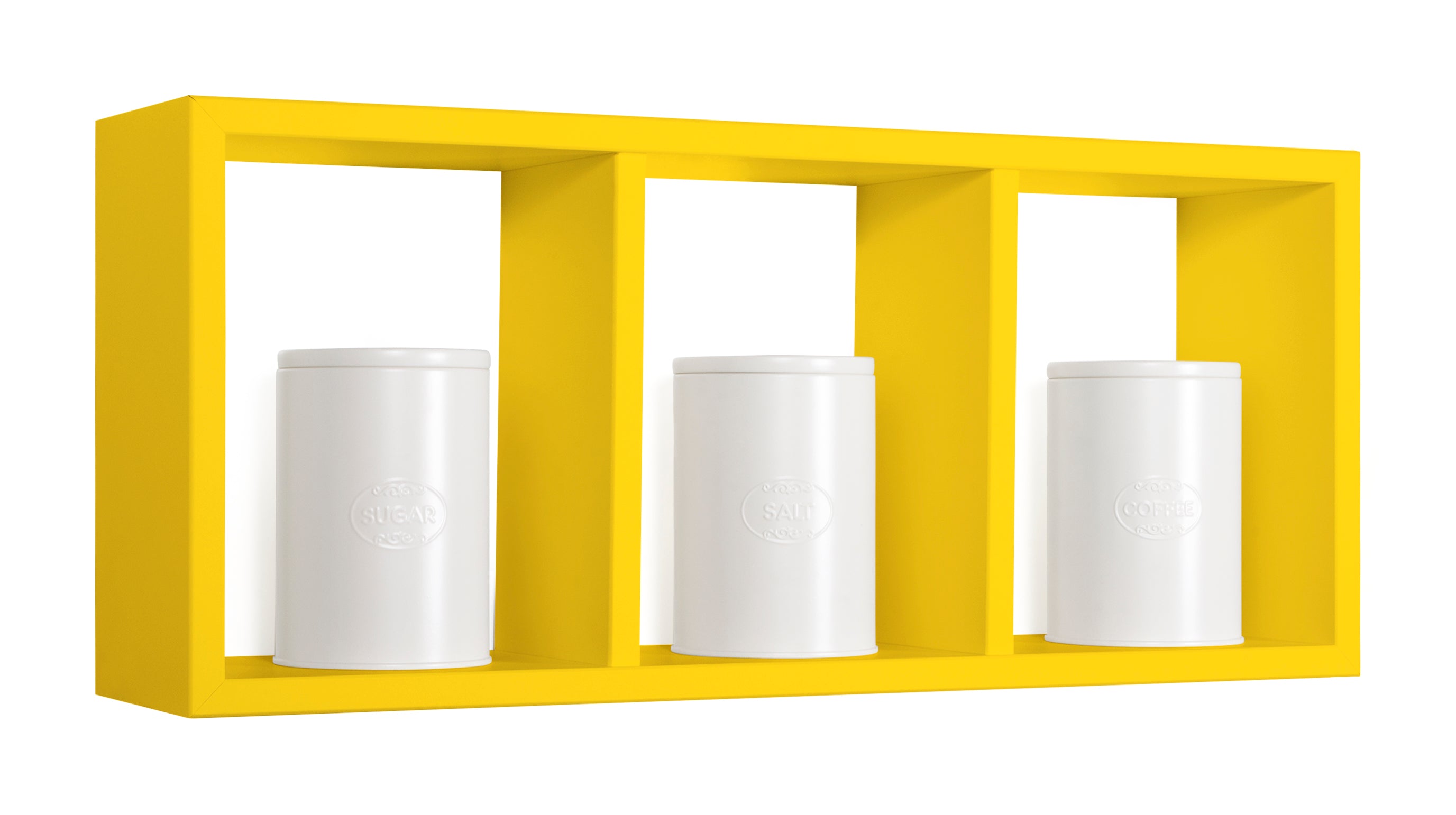 MODULARREDO Mensola a Cubo Rettangolare Tristano 70x30 p15.5 cm