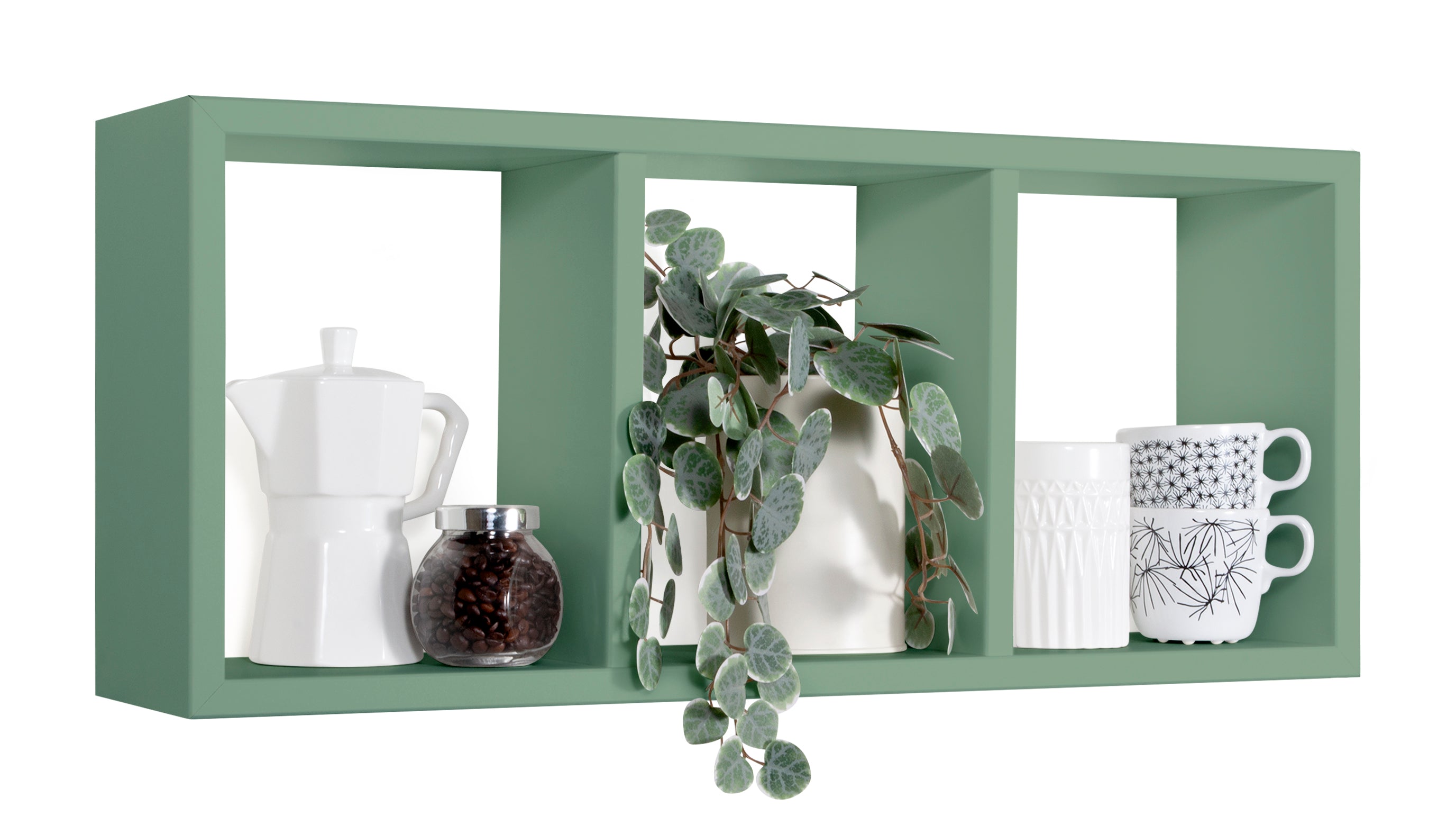MODULARREDO Mensola a Cubo Rettangolare Tristano 70x30 p15.5 cm