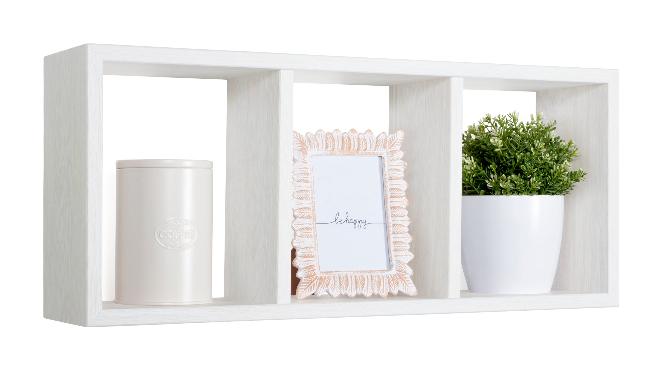 MODULARREDO Mensola a Cubo Rettangolare Tristano 70x30 p15.5 cm