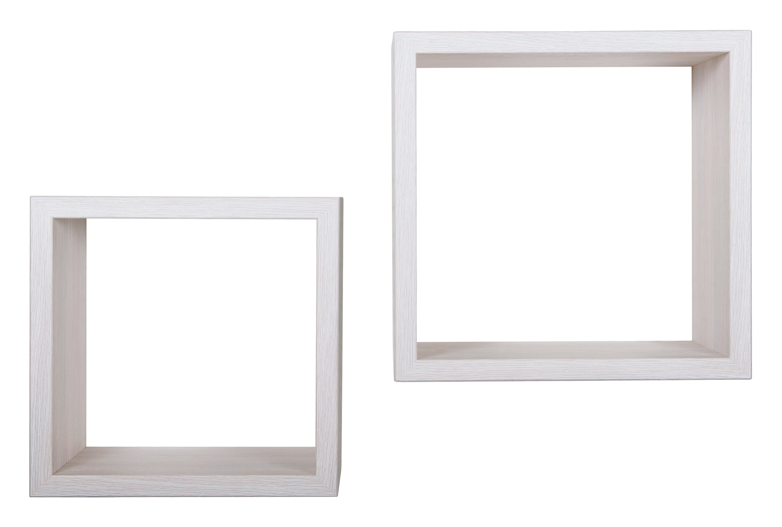 MODULARREDO Set 2 Mensole a Cubo Q-Bis Maxi 35cm + 31cm