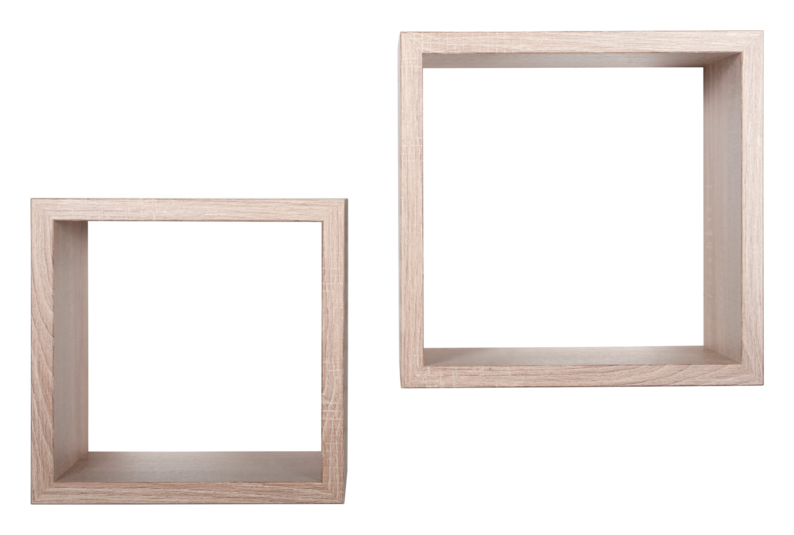 MODULARREDO Set 2 Mensole a Cubo Q-Bis Maxi 35cm + 31cm