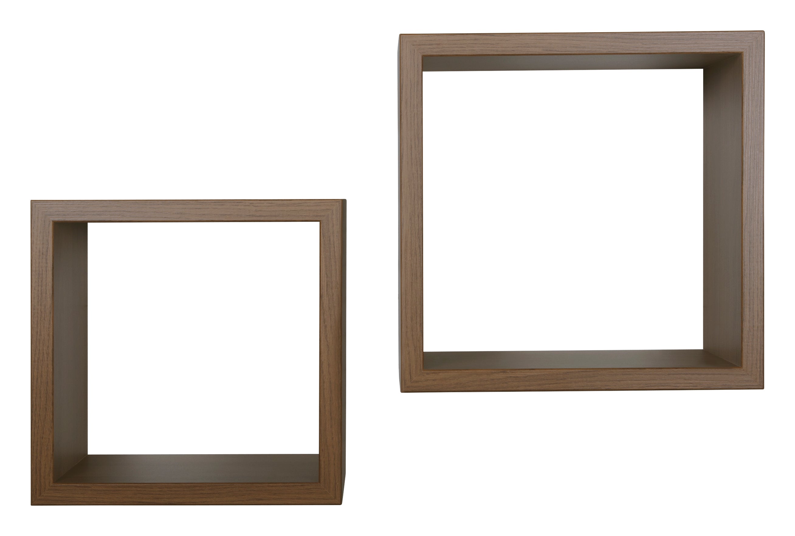 MODULARREDO Set 2 Mensole a Cubo Q-Bis Maxi 35cm + 31cm