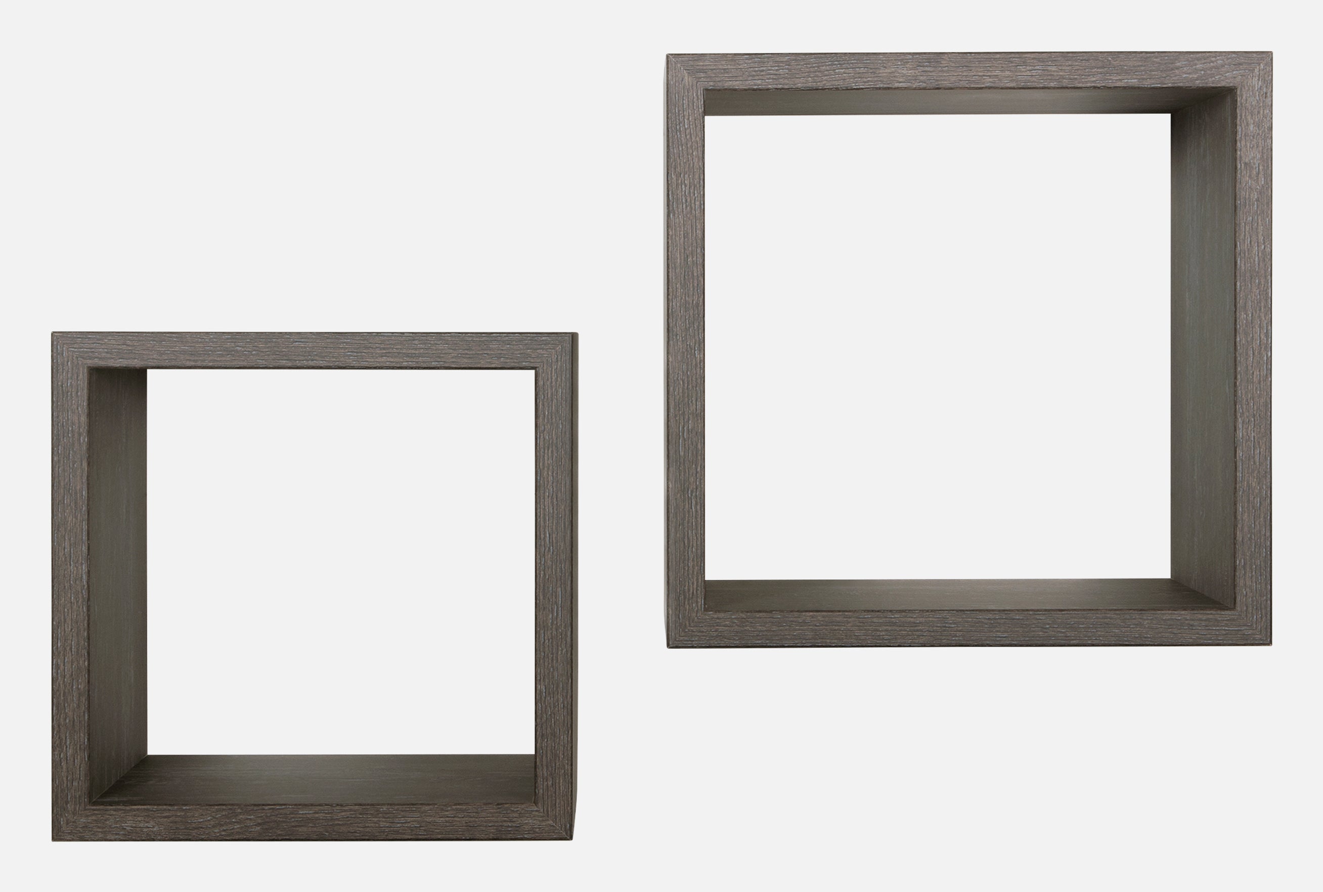 MODULARREDO Set 2 Mensole a Cubo Q-Bis Maxi 35cm + 31cm