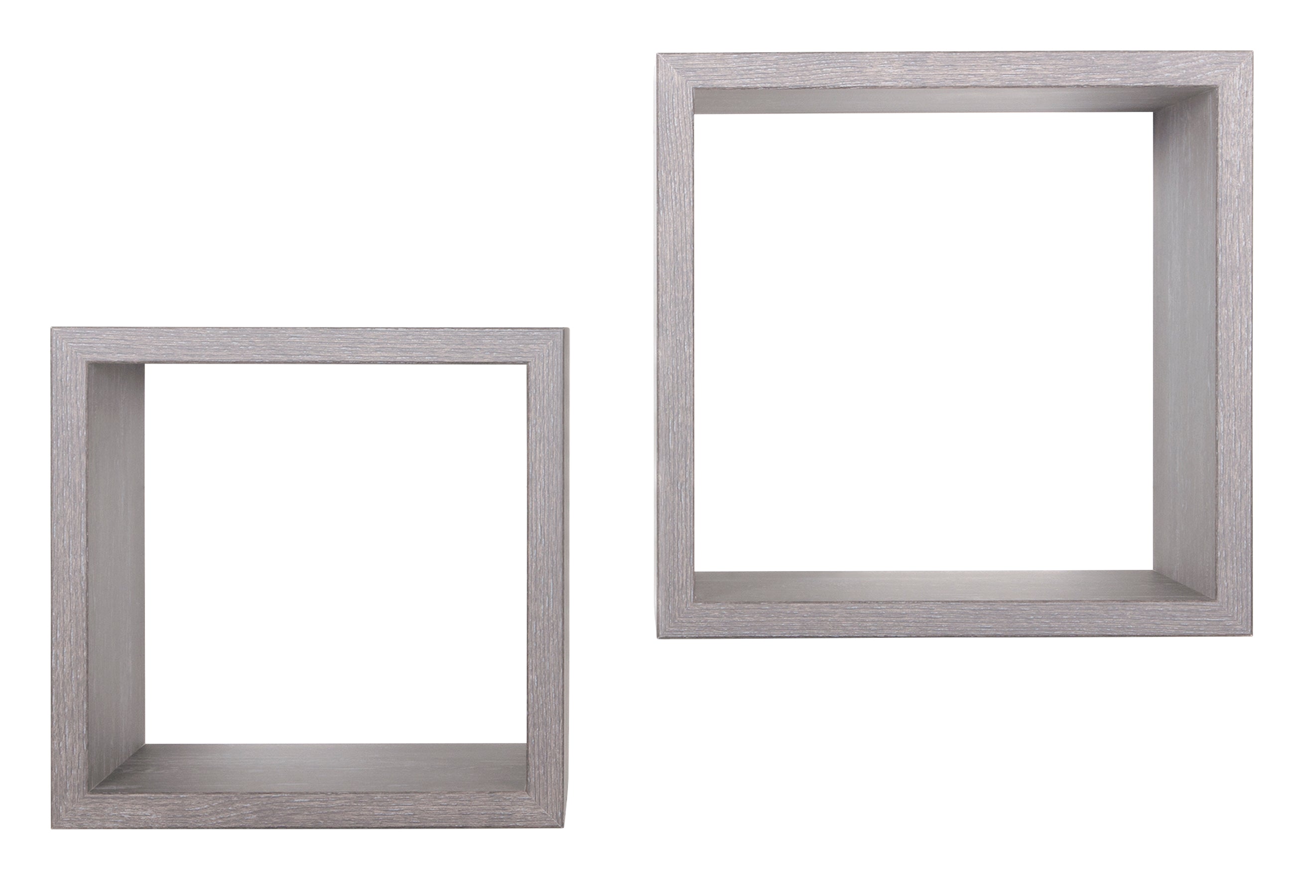 MODULARREDO Set 2 Mensole a Cubo Q-Bis Maxi 35cm + 31cm