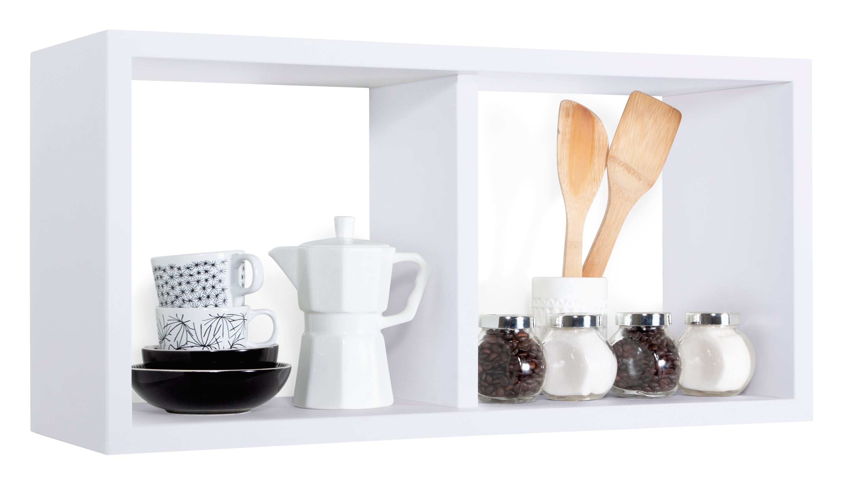 MODULARREDO Mensola Cubo Rettangolare Morgana Maxi 70x35 cm