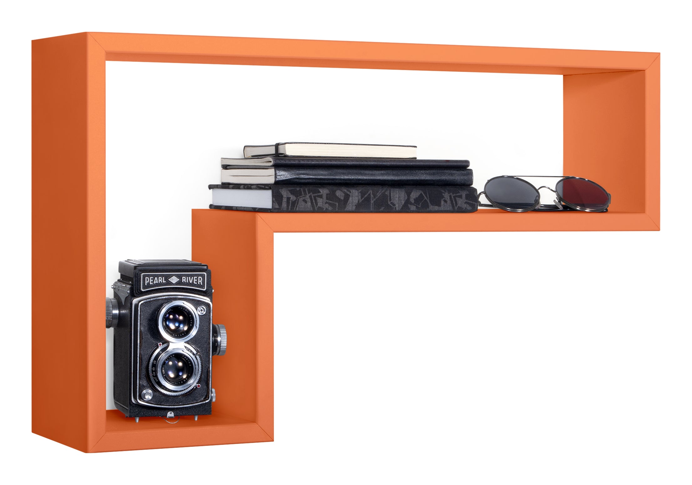 MODULARREDO Mensola da muro Lettera 61x37 p15.5 cm