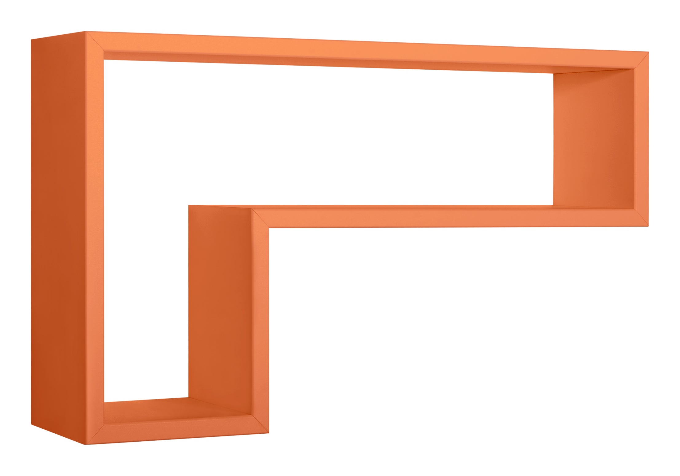 MODULARREDO Mensola da muro Lettera 61x37 p15.5 cm