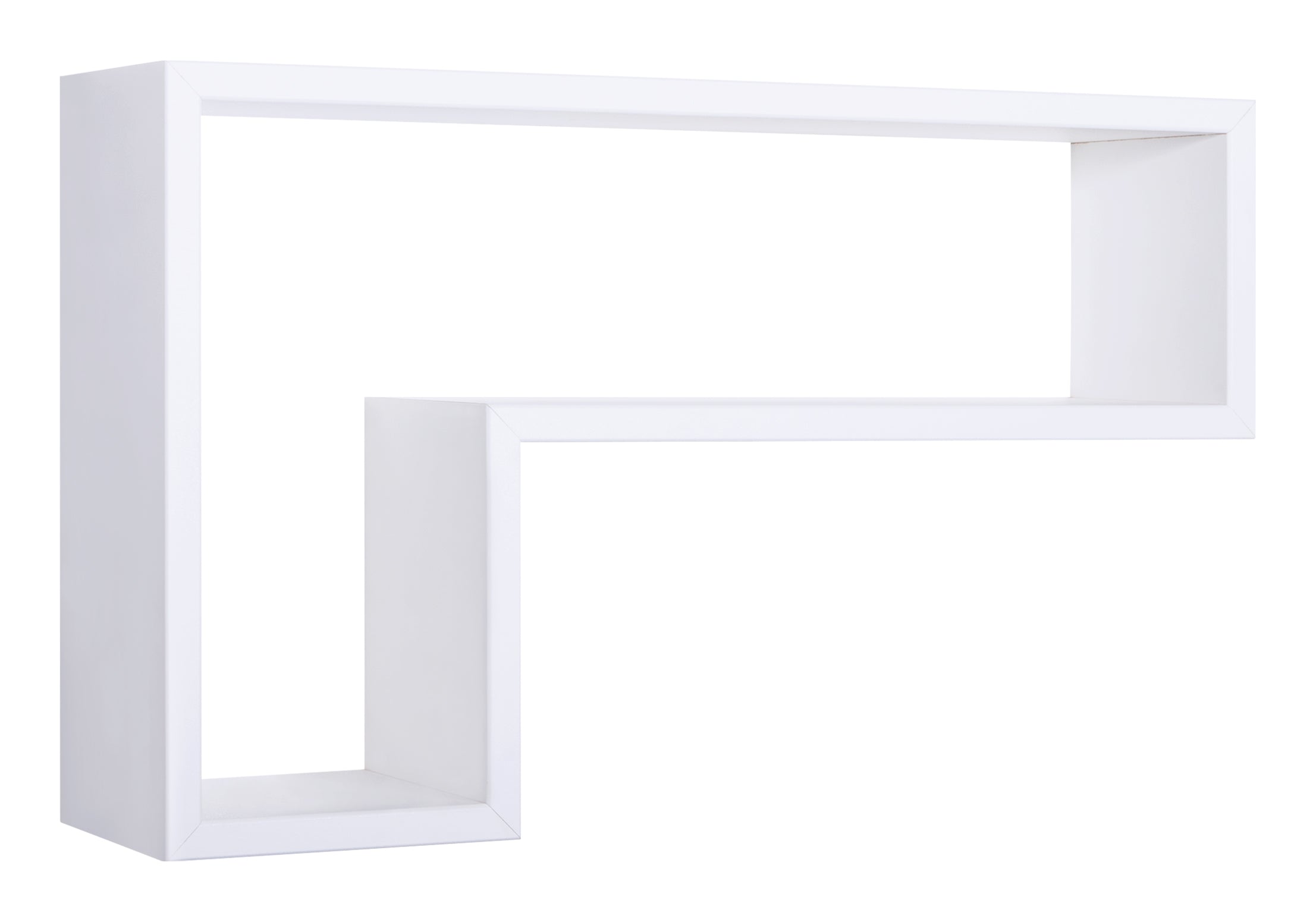 MODULARREDO Mensola da muro Lettera 61x37 p15.5 cm