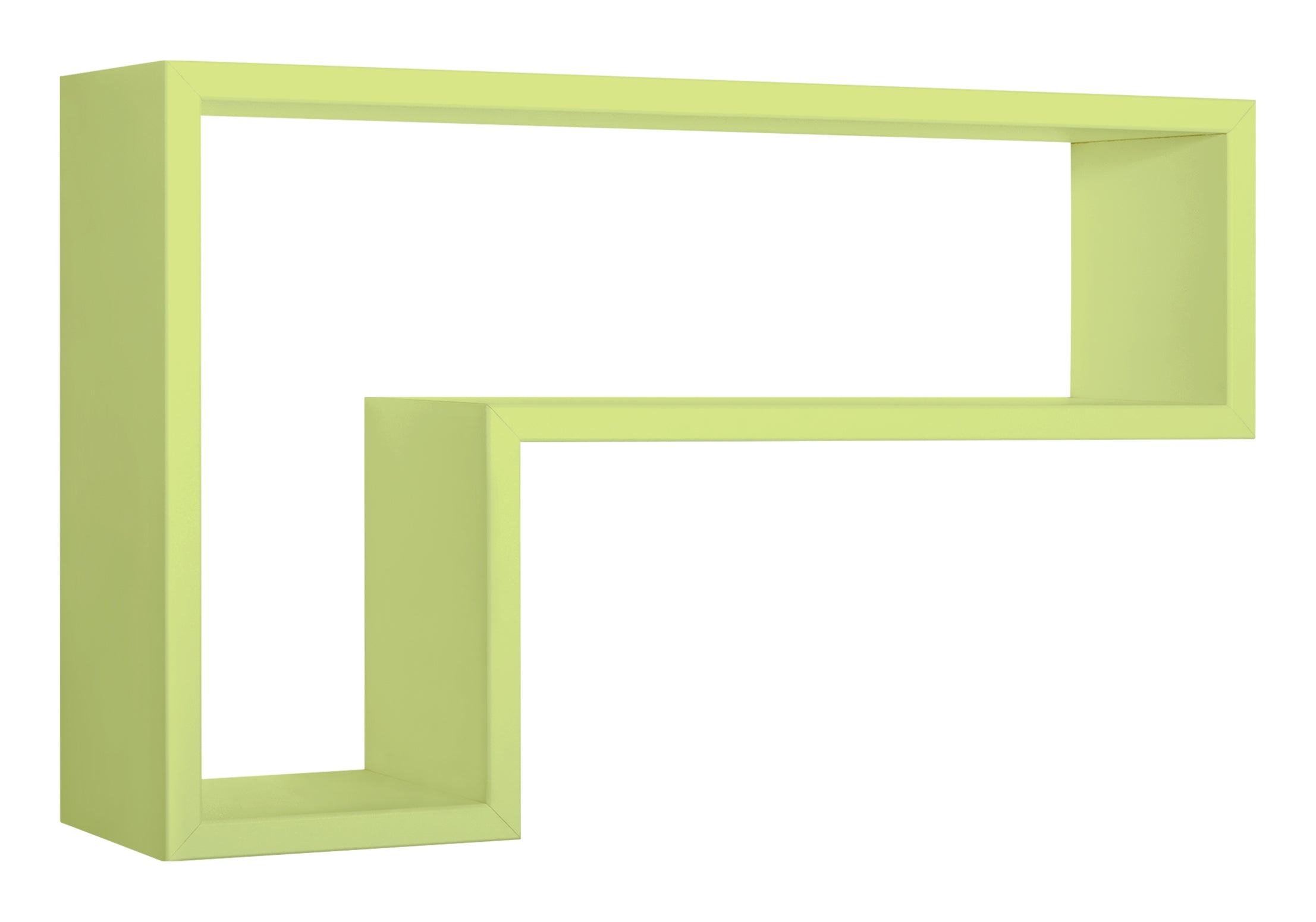 MODULARREDO Mensola da muro Lettera 61x37 p15.5 cm