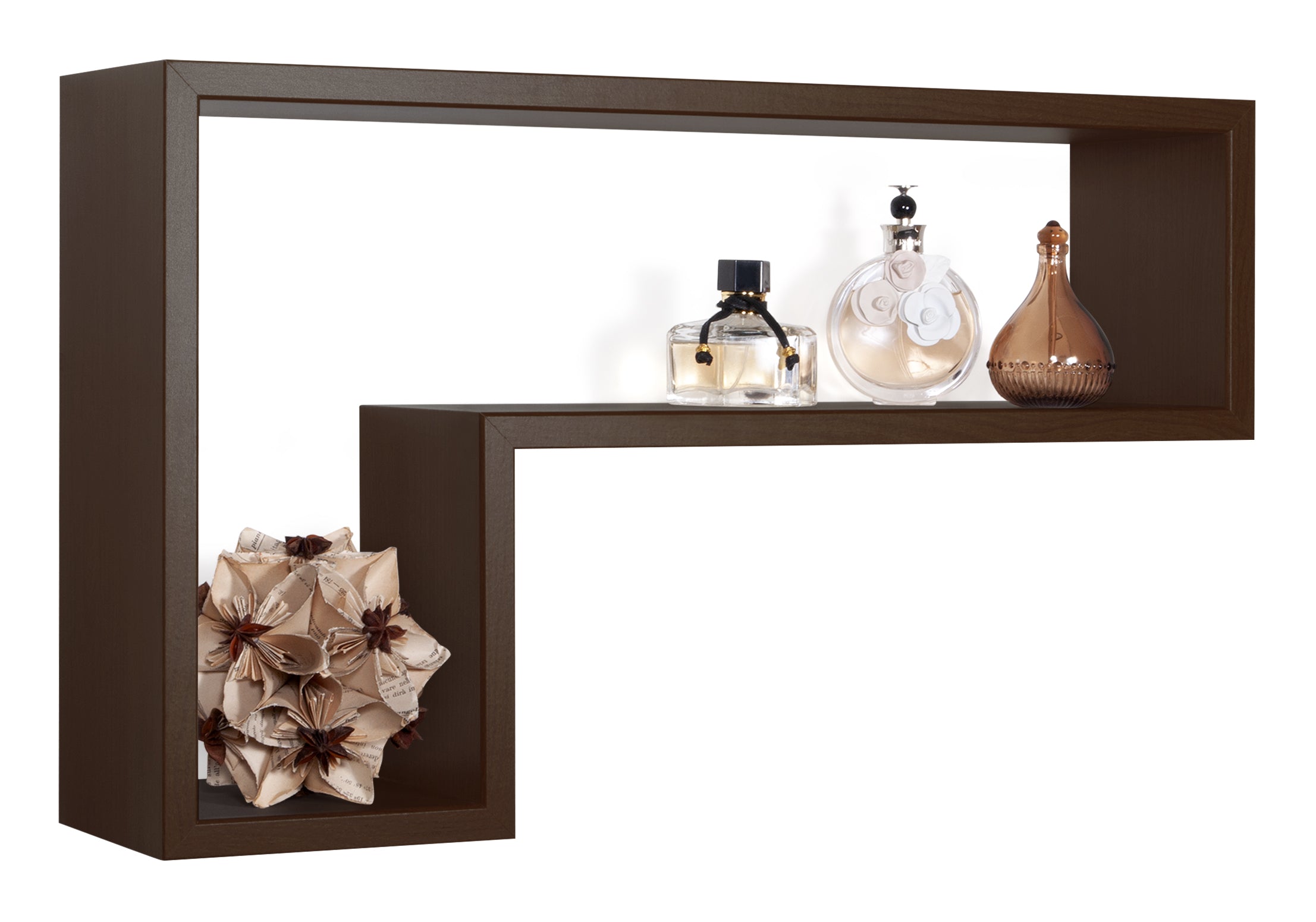 MODULARREDO Mensola da muro Lettera 61x37 p15.5 cm