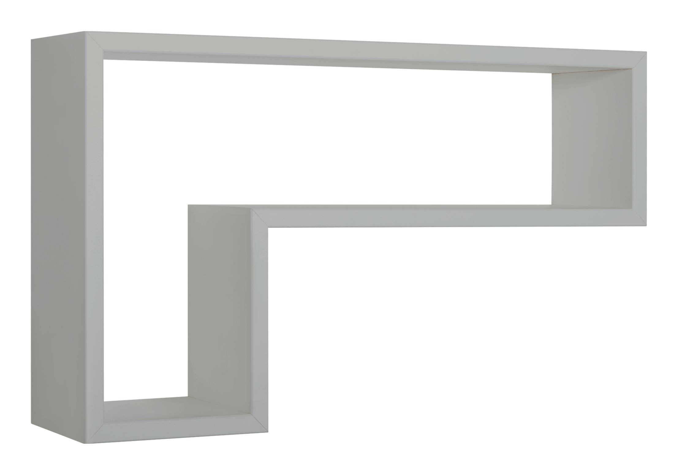 MODULARREDO Mensola da muro Lettera 61x37 p15.5 cm