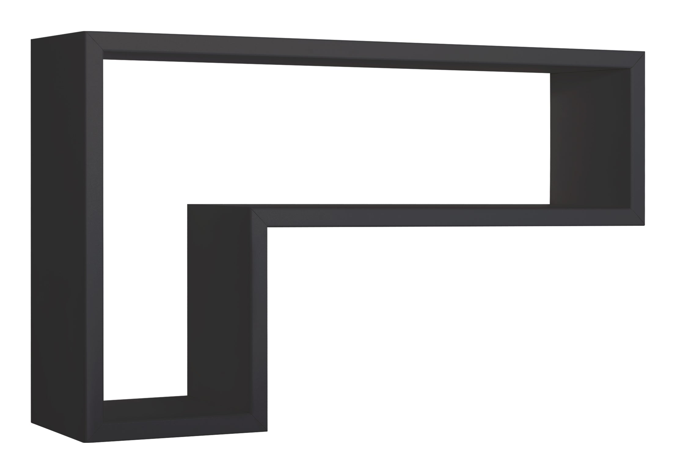 MODULARREDO Mensola da muro Lettera 61x37 p15.5 cm