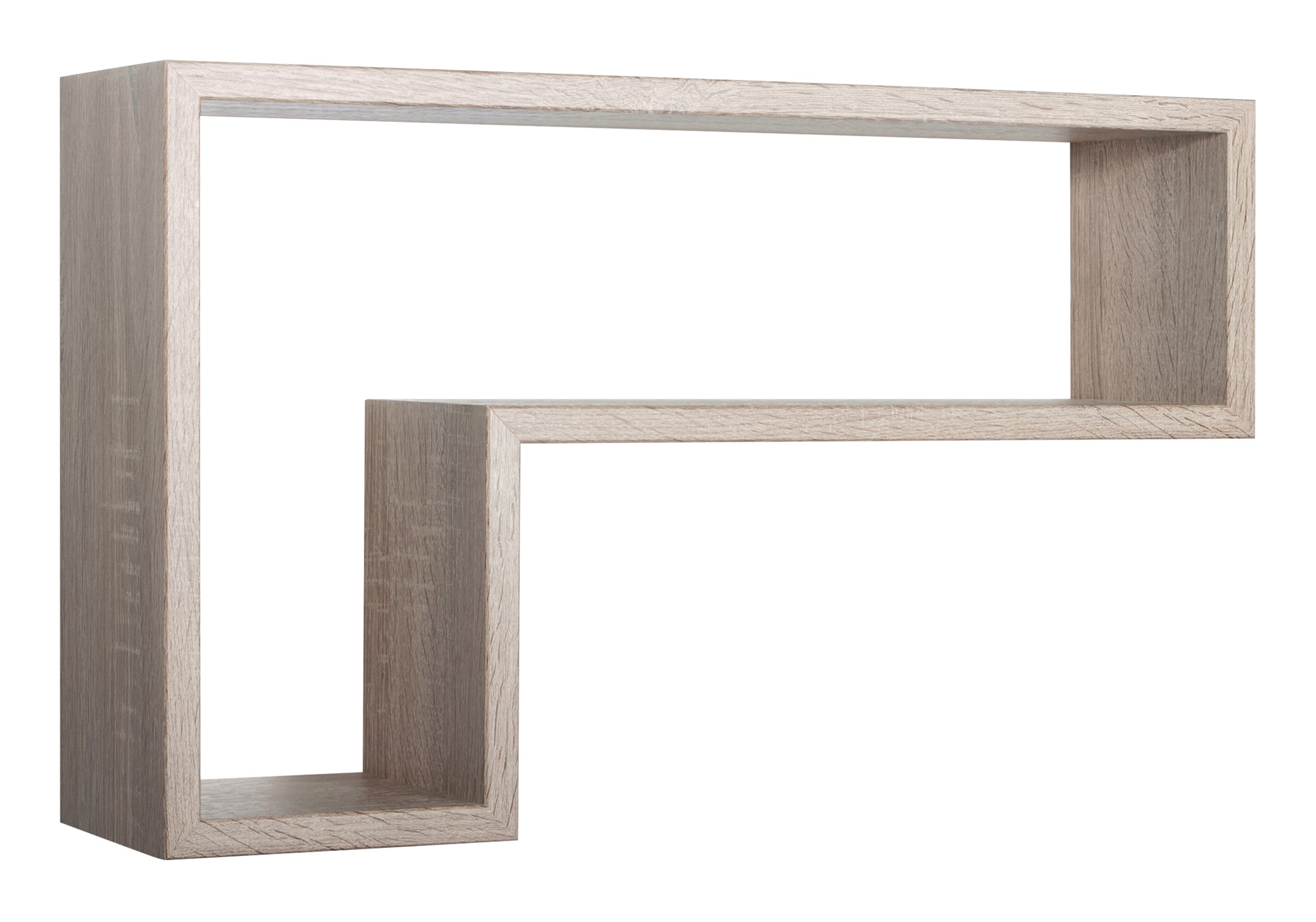 MODULARREDO Mensola da muro Lettera 61x37 p15.5 cm