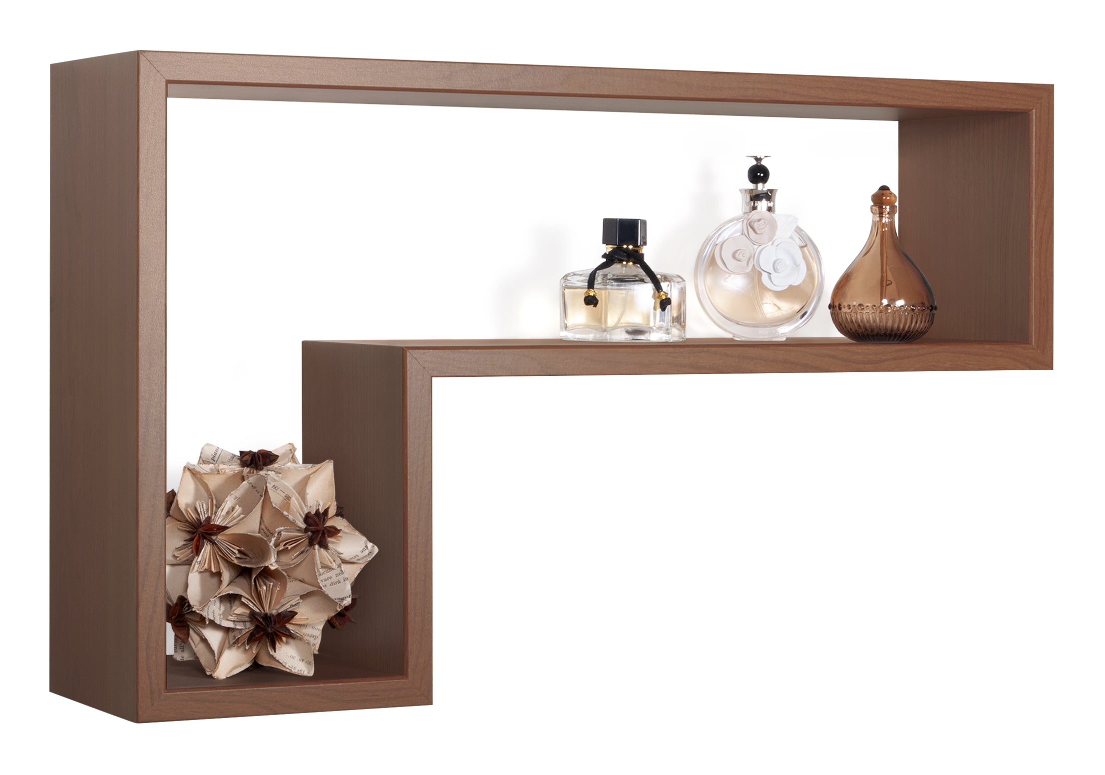 MODULARREDO Mensola da muro Lettera 61x37 p15.5 cm
