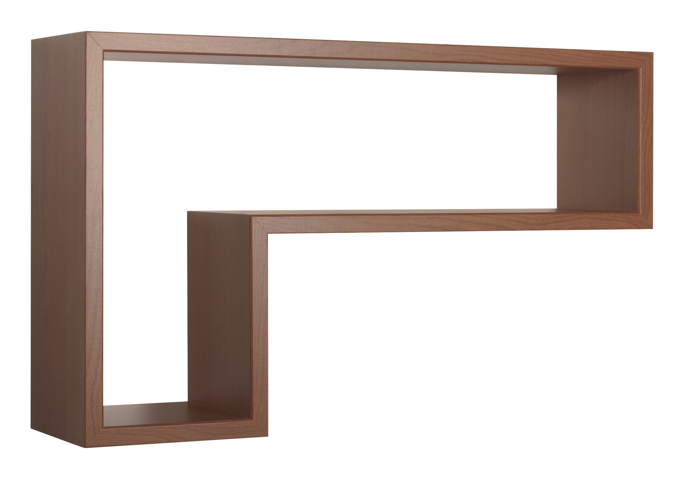 MODULARREDO Mensola da muro Lettera 61x37 p15.5 cm