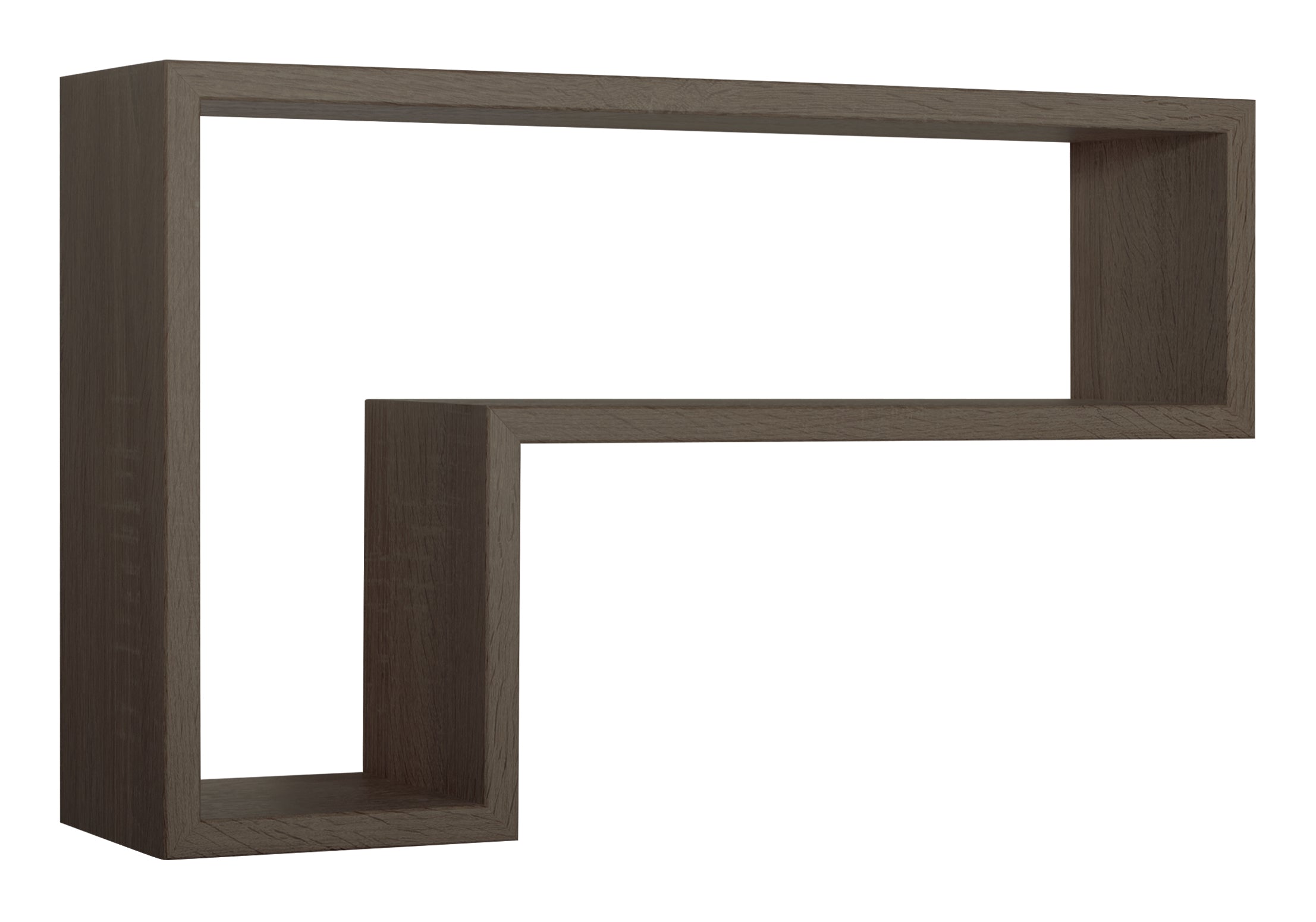 MODULARREDO Mensola da muro Lettera 61x37 p15.5 cm