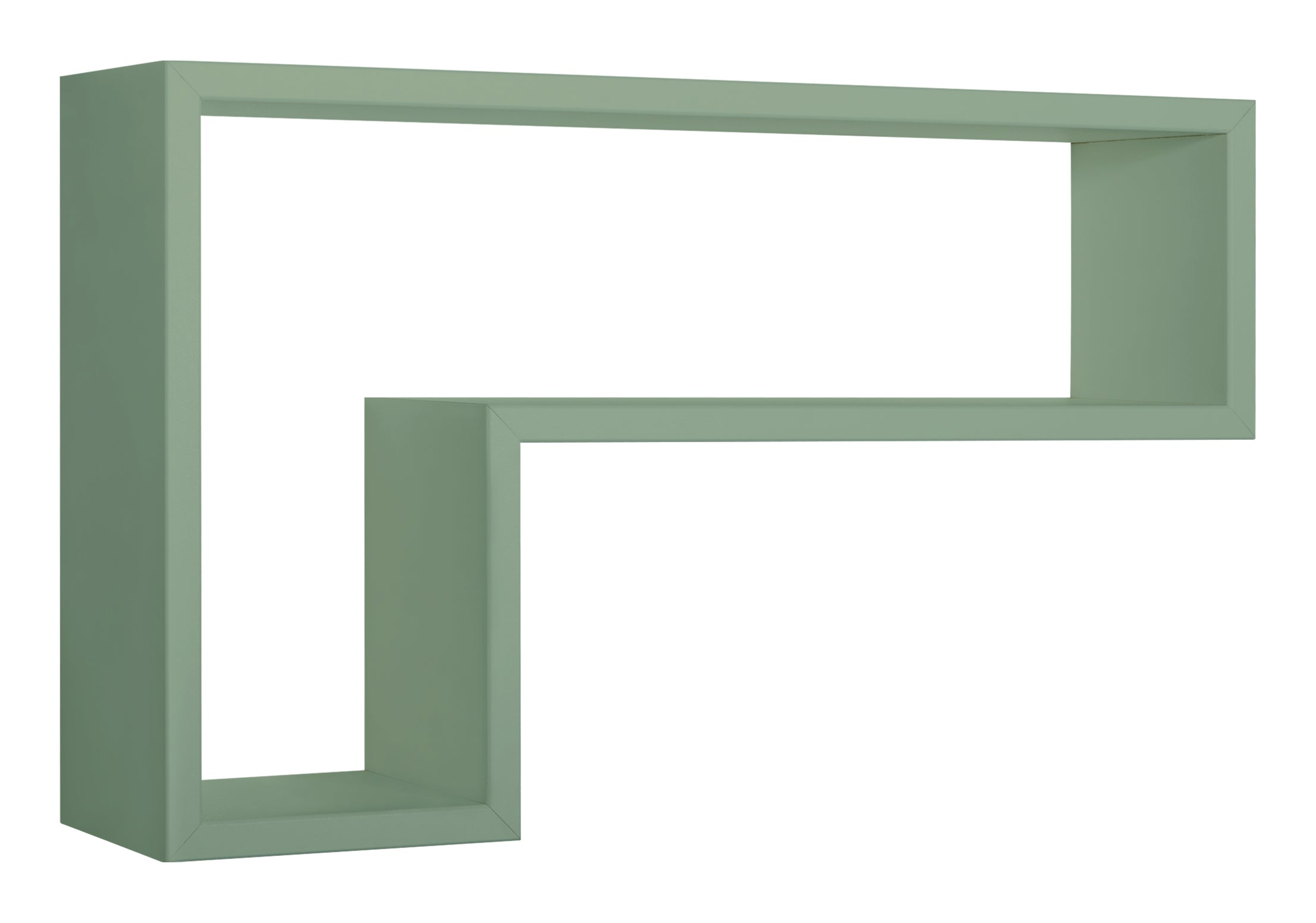MODULARREDO Mensola da muro Lettera 61x37 p15.5 cm