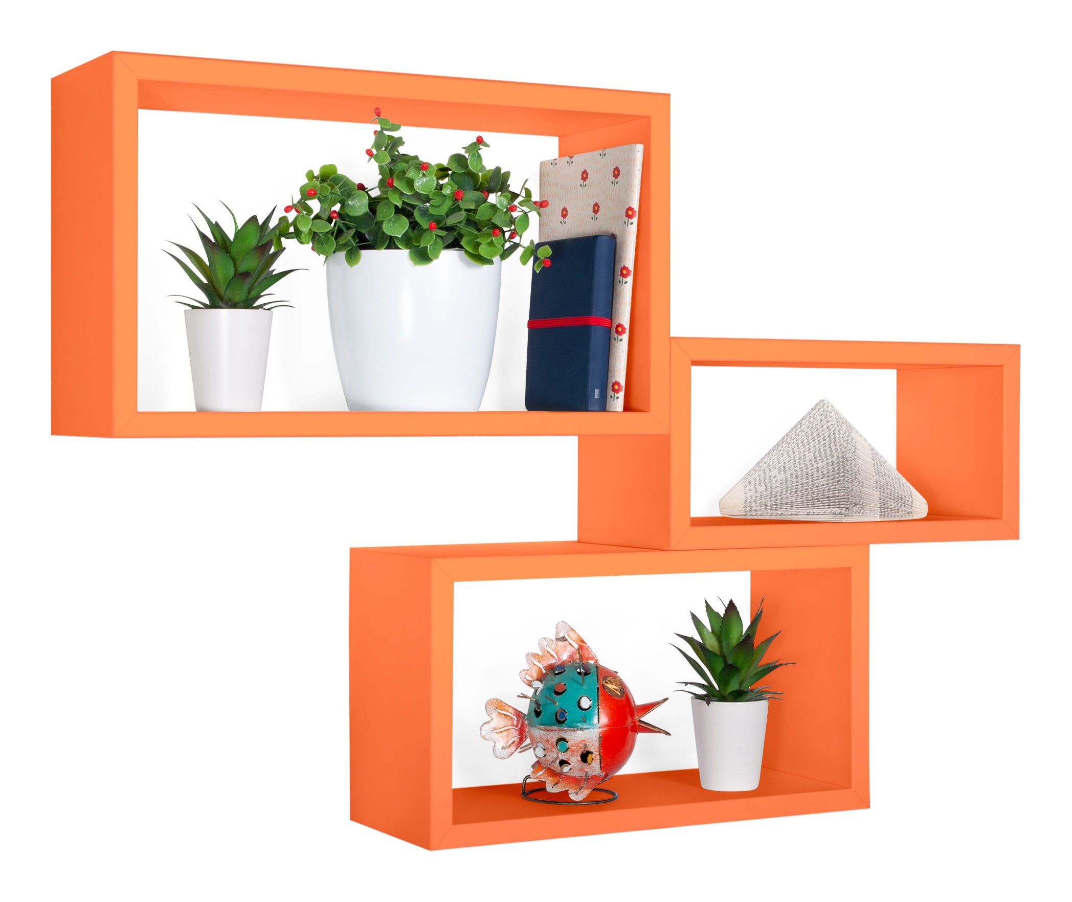 MODULARREDO Mensola da muro Trittico