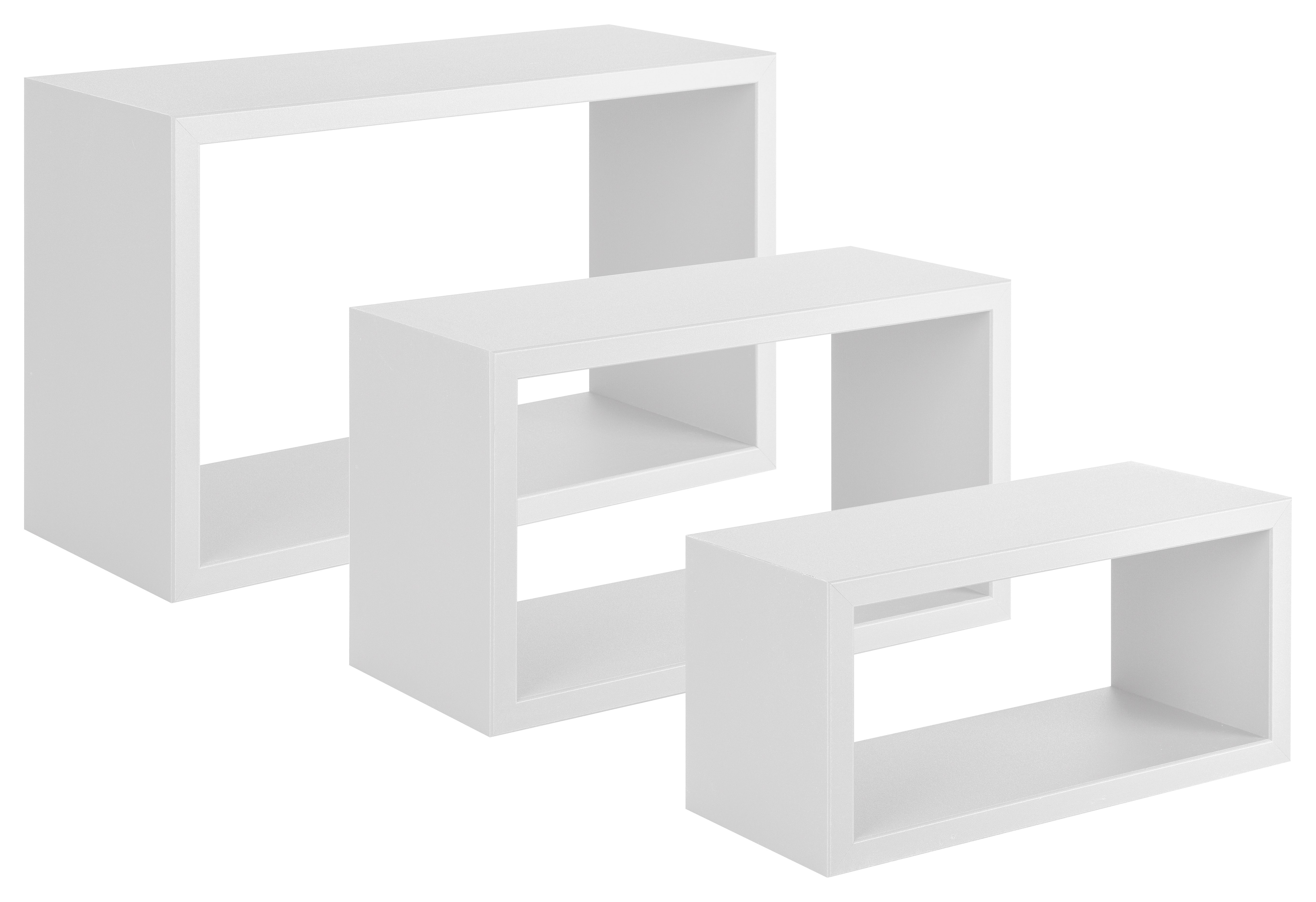 MODULARREDO Mensola da muro Trittico