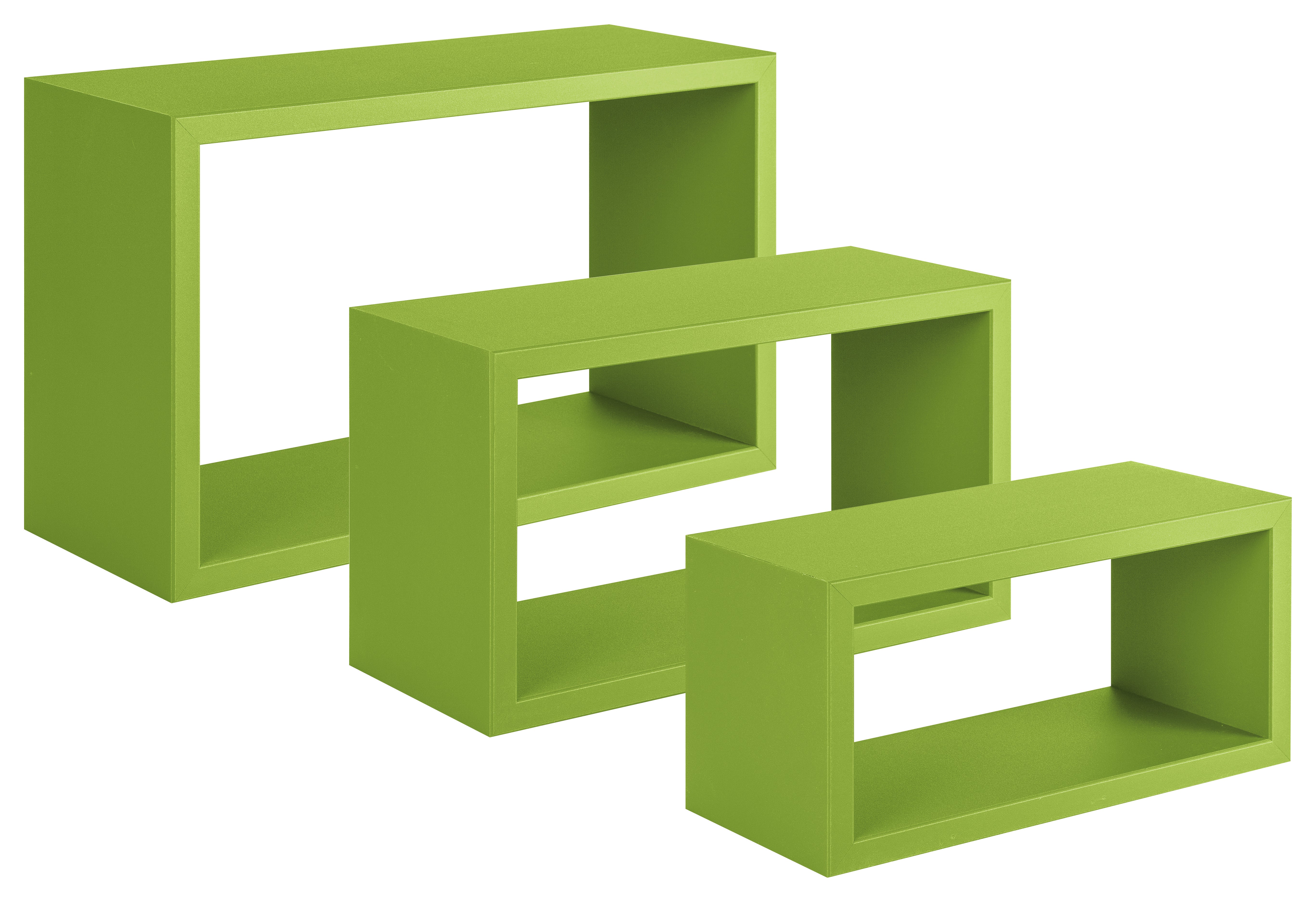 Set da 3 mensole decorative in MDF a cubo Naturale | Leroy Merlin Set da 3 mensole decorative in MDF a cubo Naturale | Leroy Merlin